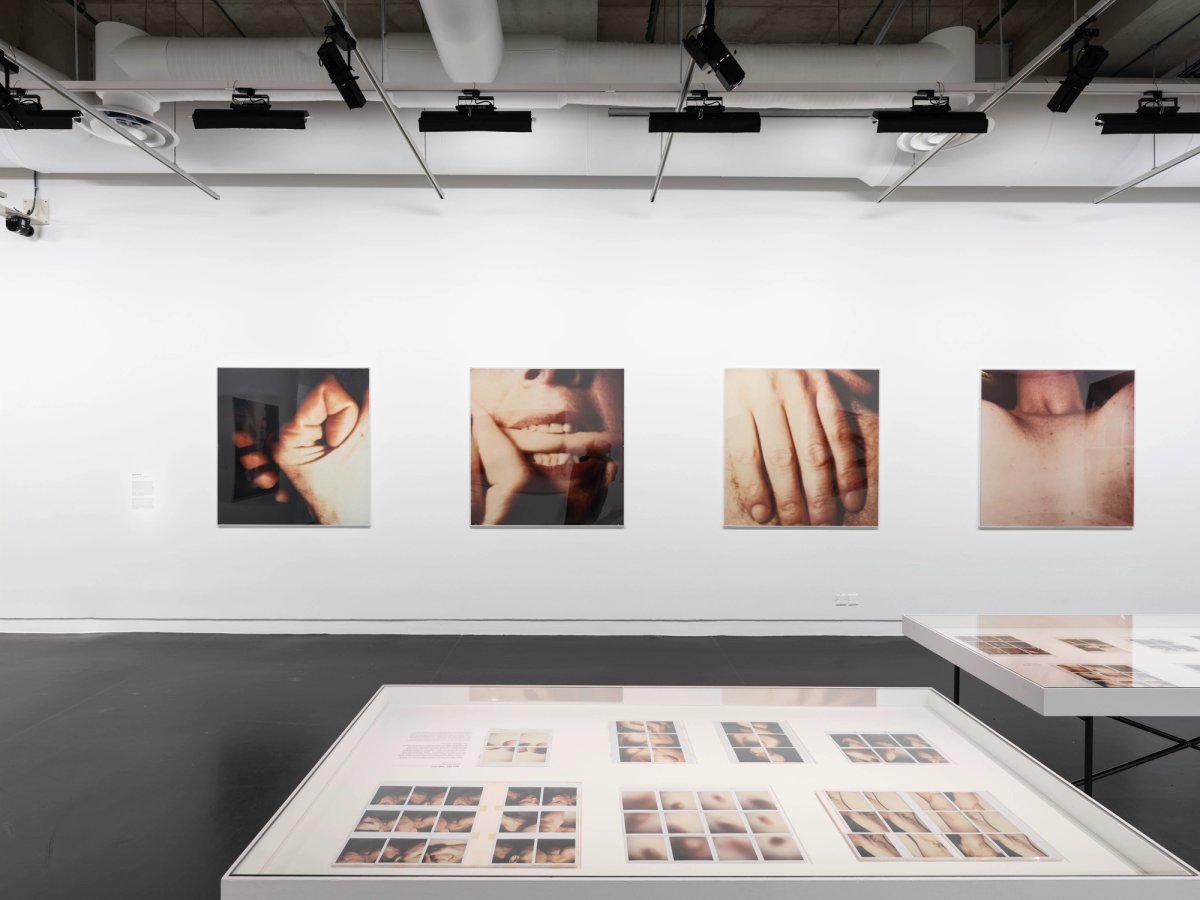 Vue de l’exposition « Hannah Villiger » au Centre Pompidou, à Paris. © Centre Pompidou, Janeth Rodriguez Garcia, H Villiger