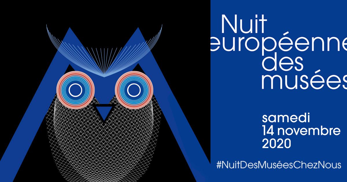 Affiche de la Nuit européenne des musées 2020. Courtesy ministère de la Culture