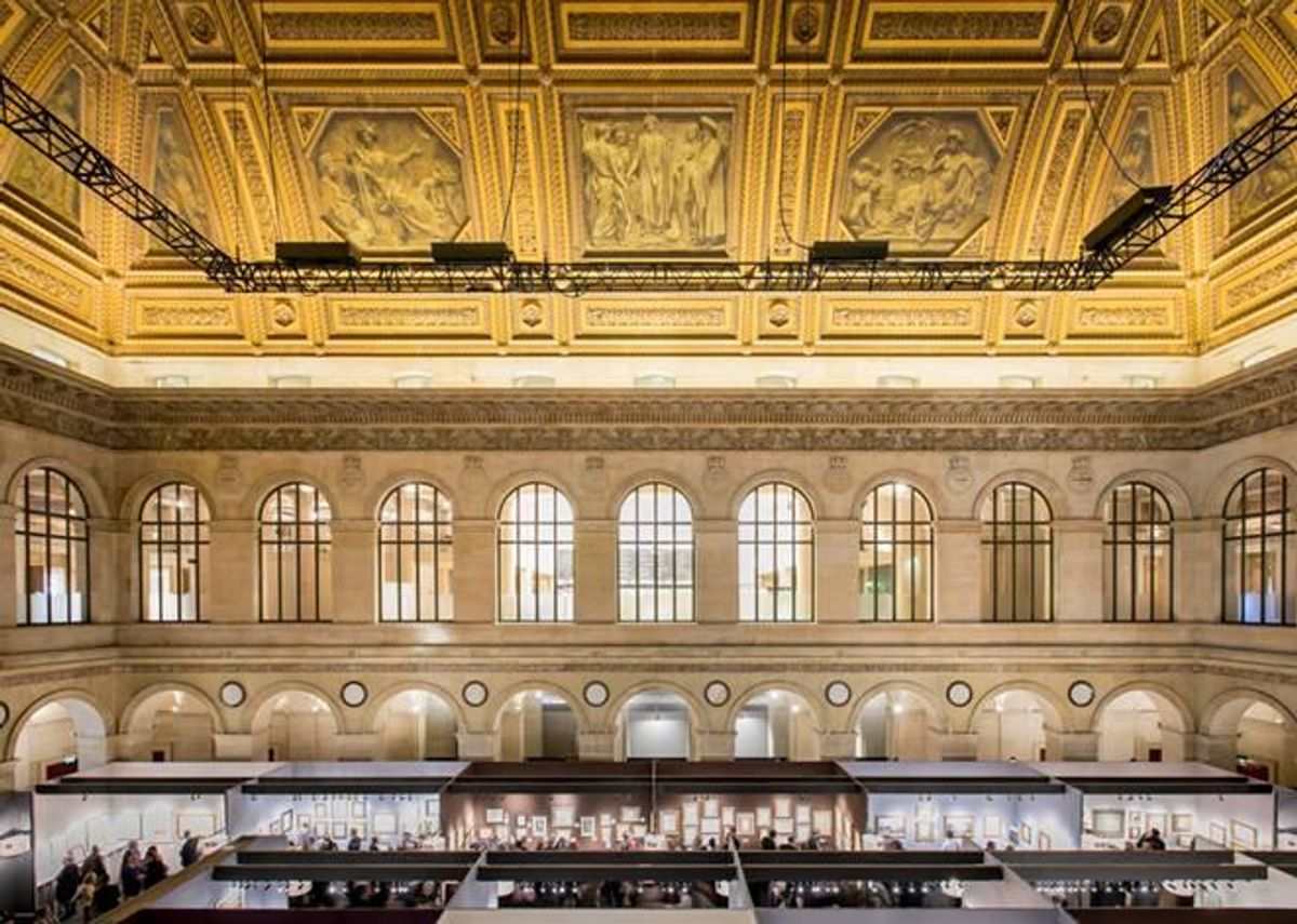 Salon du dessin au Palais Brongniart. © Tanguy de Montesson