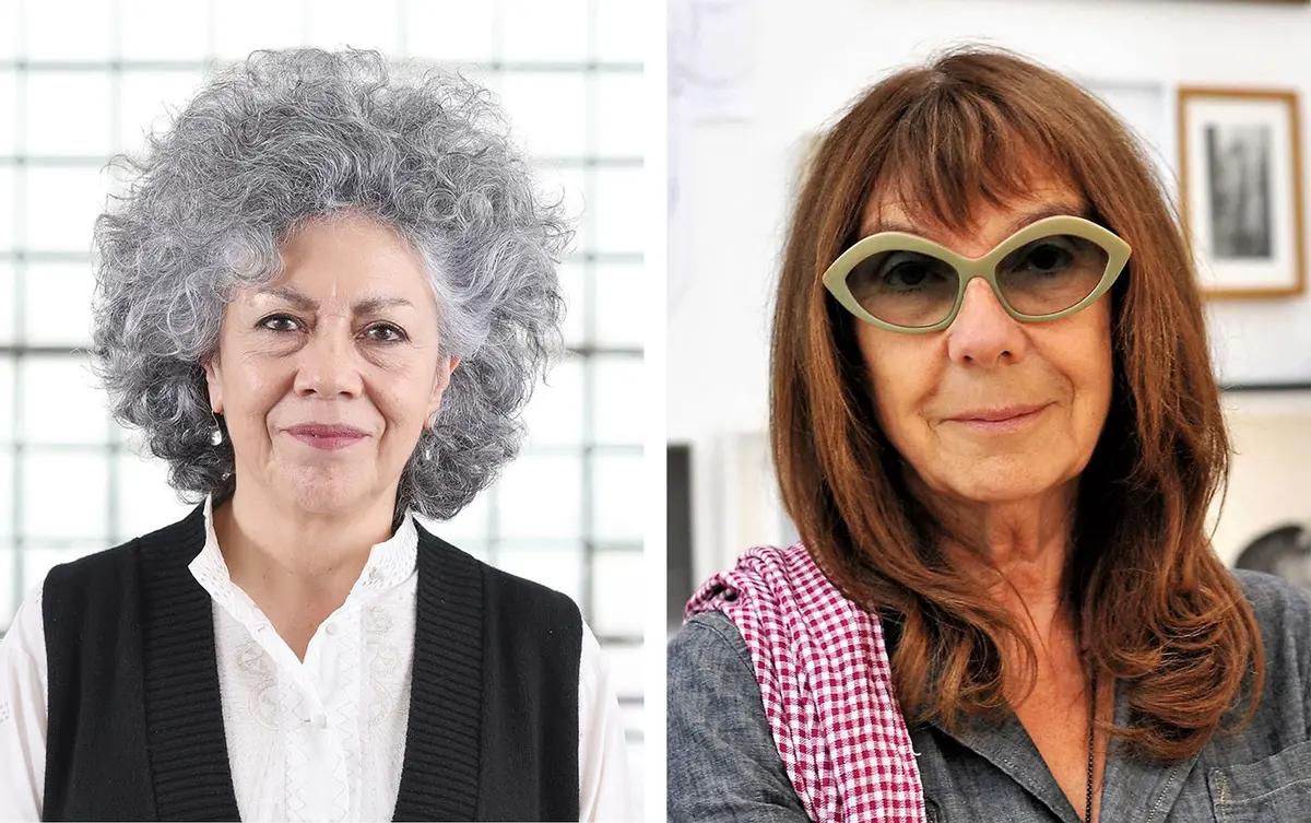 Doris Salcedo (à gauche) remporte le Praemium Imperiale pour la sculpture ; Sophie Calle (à droite) est lauréate pour la peinture. Photos : Doris Salcedo ©︎The Japan Art Association / The Sankei Shimbun ; Sophie Calle : Yves Géant