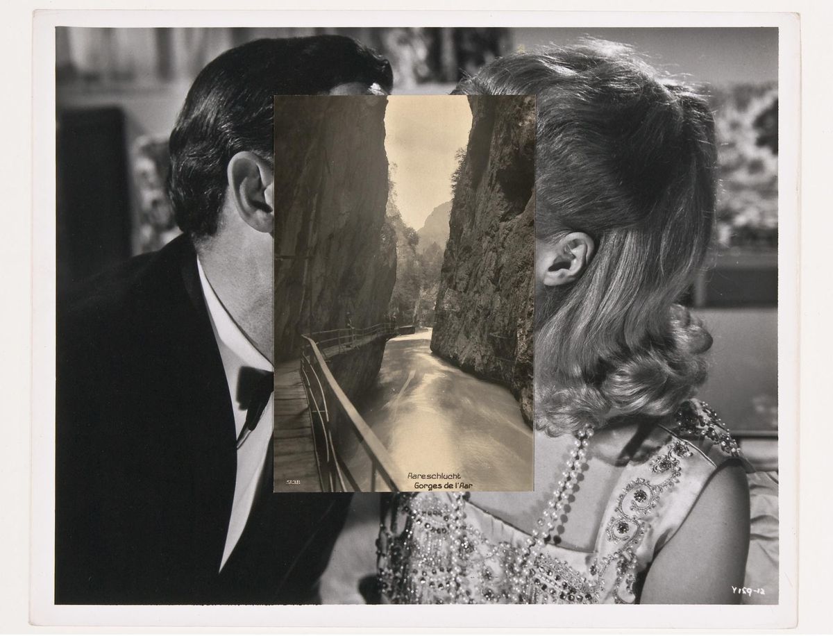 John Stezaker, Pair IV, 2007, collage. © Courtesy de l’artiste/The Approach, Londres