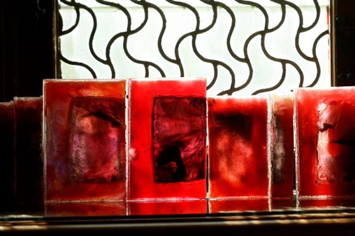 Pascal Convert, Livres, 2020, installation, Domaine régional de Chaumont-sur-Loire. © Éric Sander