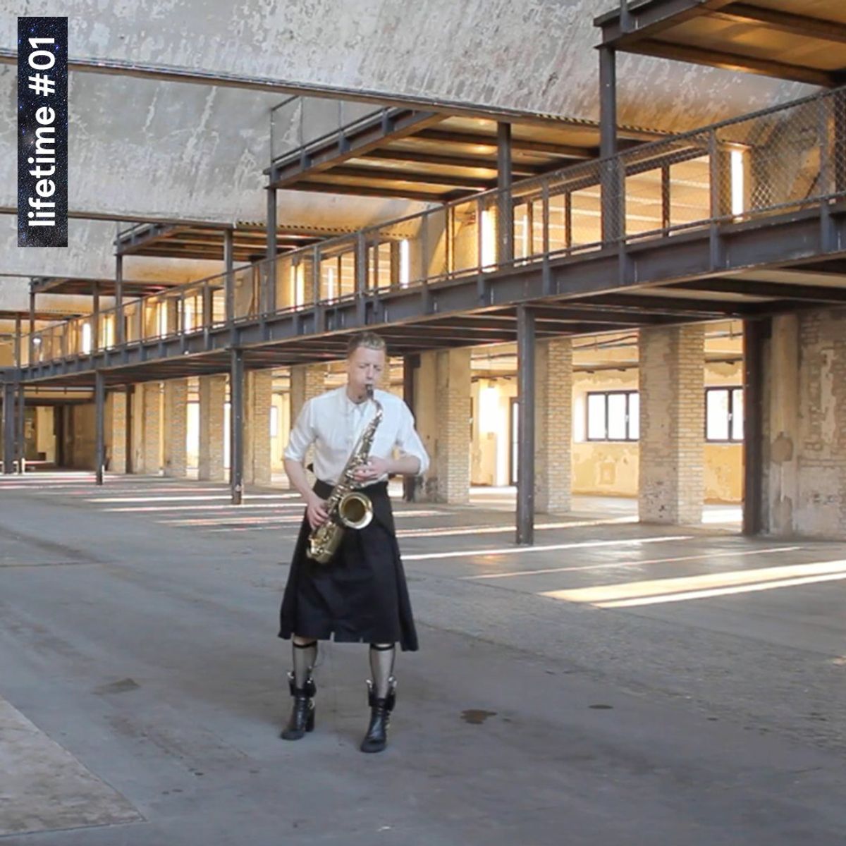 La contribution de Bendik Giske pour « Lifetime » au Funkhaus Berlin. © Bendik Giske via Lafayette Anticipations sur Twitter