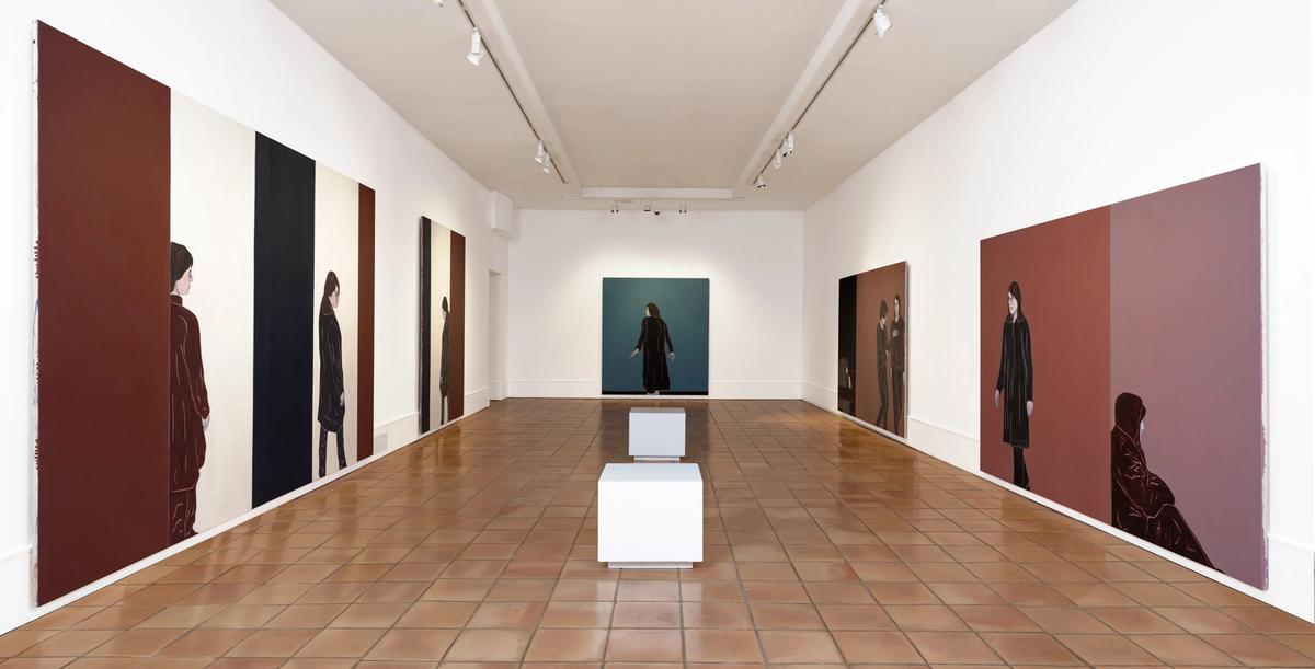 Vue de l'exposition « Tatah - Matisse. Sans titre », Musée Matisse Nice, 2024. © Djamel Tatah, Adagp, Paris, 2024. Photo : © François Fernandez