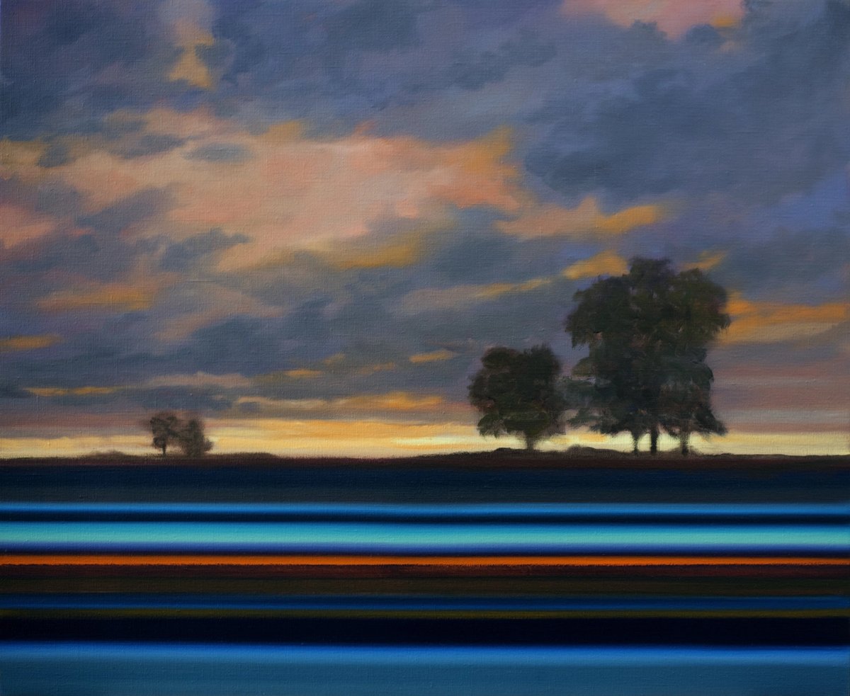 Olivier Masmonteil, Sans titre, huile sur toile. © Sélection Private Choice