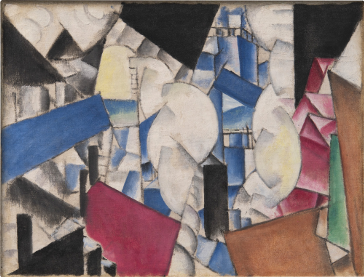 Fernand Léger, Fumées sur les toits, vers 1911-1912, est. 15-20 millions de dollars. © Phillips
