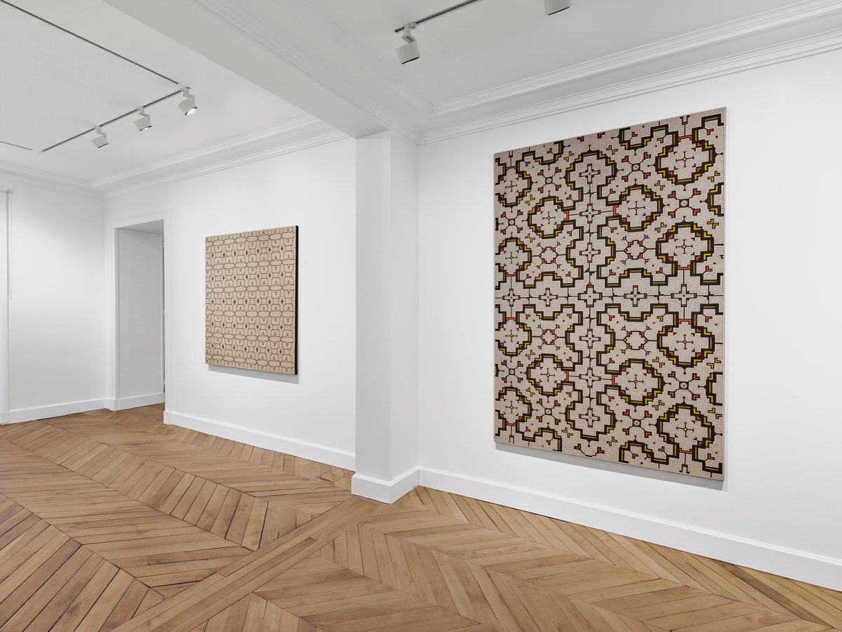 Vue de l’exposition de Sara Flores, White Cube Paris, 2023-2024. © the artist. Photo : White Cube (Thomas Lannes)