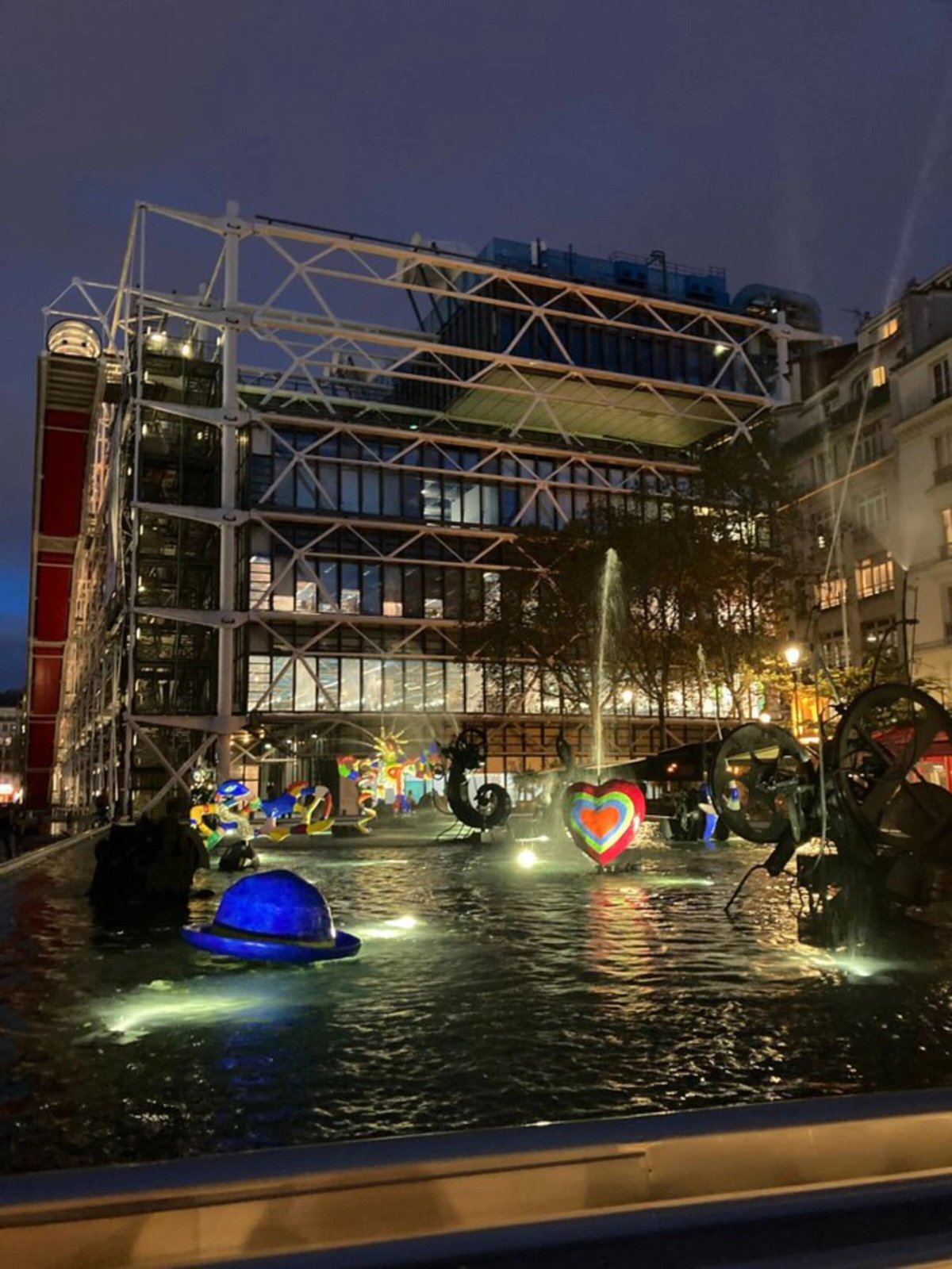 La fontaine Stravinsky. © X (ex-Twitter) Karen Taïeb