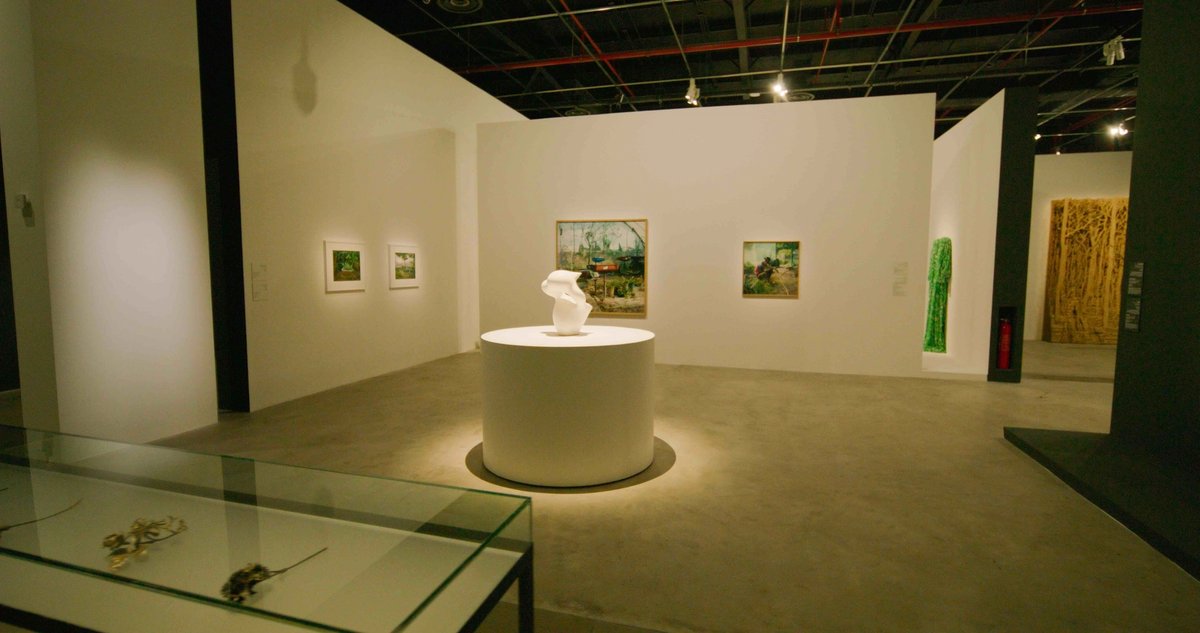 Vue de l’exposition « Arduna ». Courtesy AFALULA/ RCU