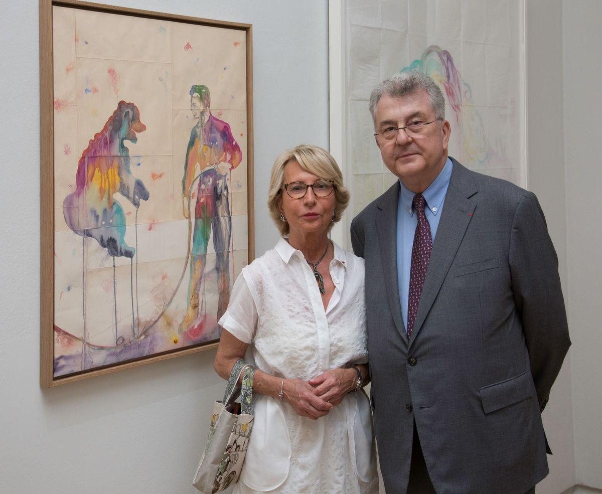 Florence et Daniel Guerlain. Photo: Hervé Véronèse, D.R.