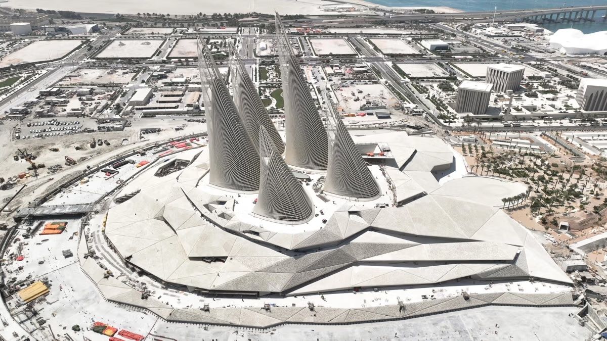 Vue du futur Zayed National Museum à Abou Dhabi. Courtesy of Zayed National Museum