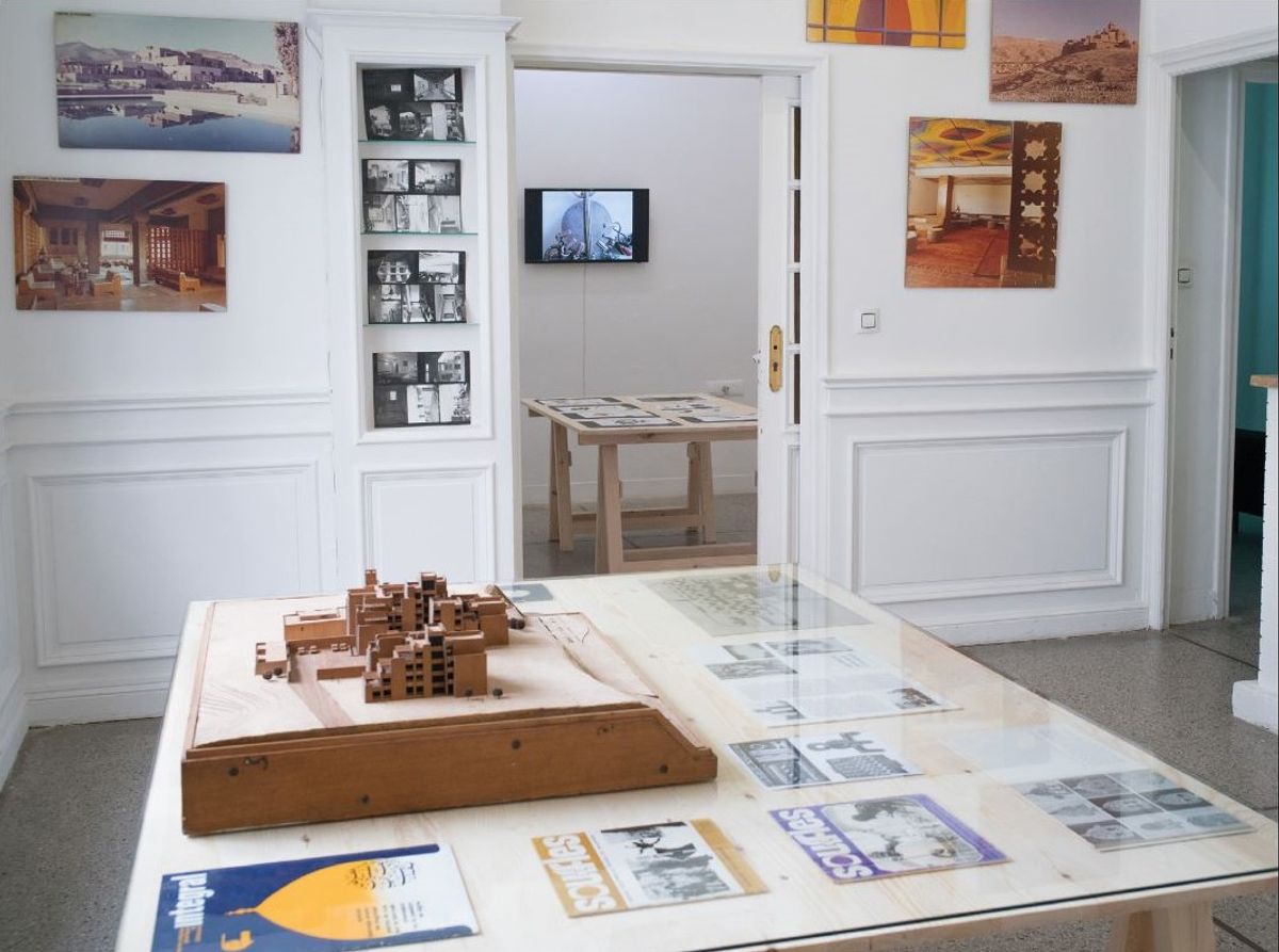 Vue de l’exposition « Bauhaus Imaginista », Le Cube, Rabat, 2018.  Courtesy Le Cube – independent art room