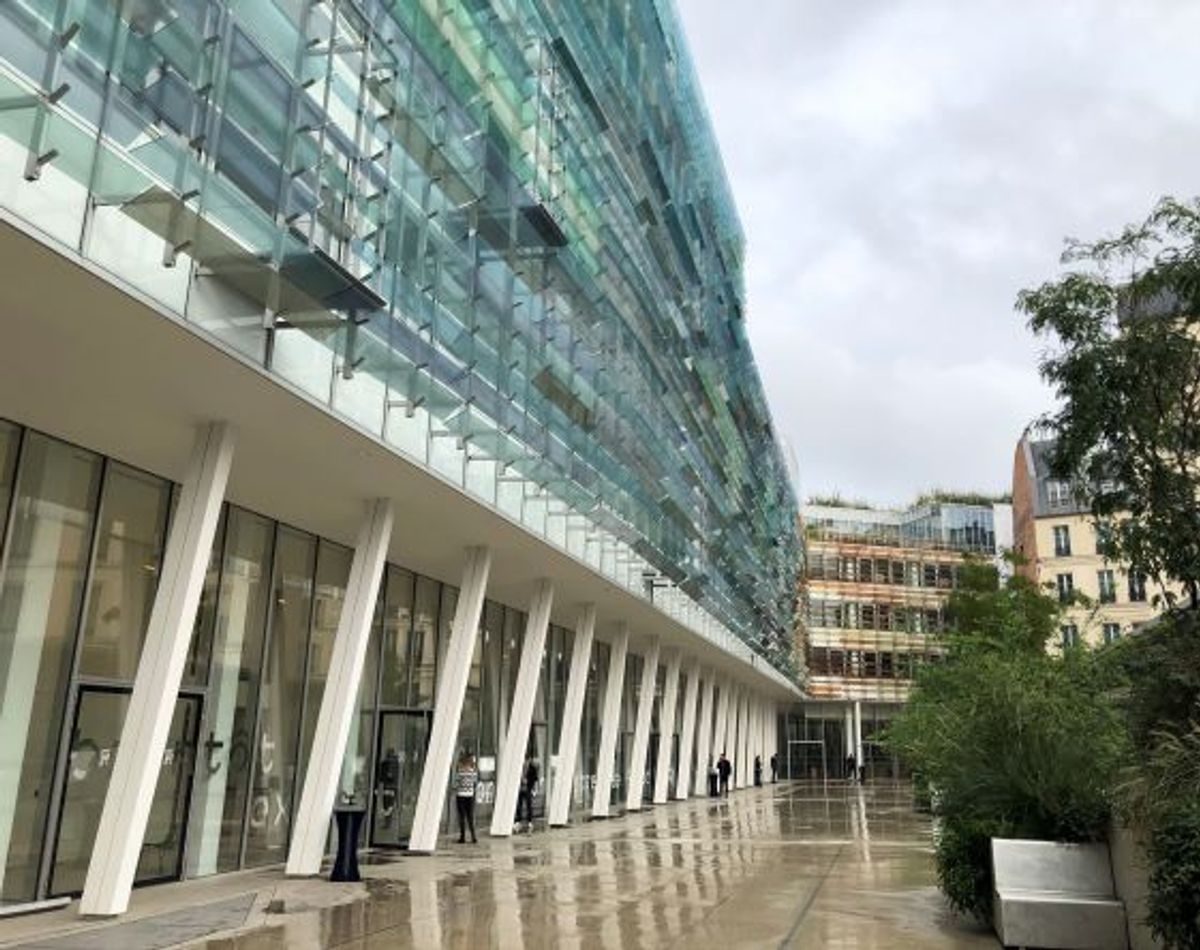 Nouveau siège de la Fondation d’entreprise Pernod Ricard, 1 cours Paul Ricard, Paris 8e. Photo : Philippe Régnier, D.R.