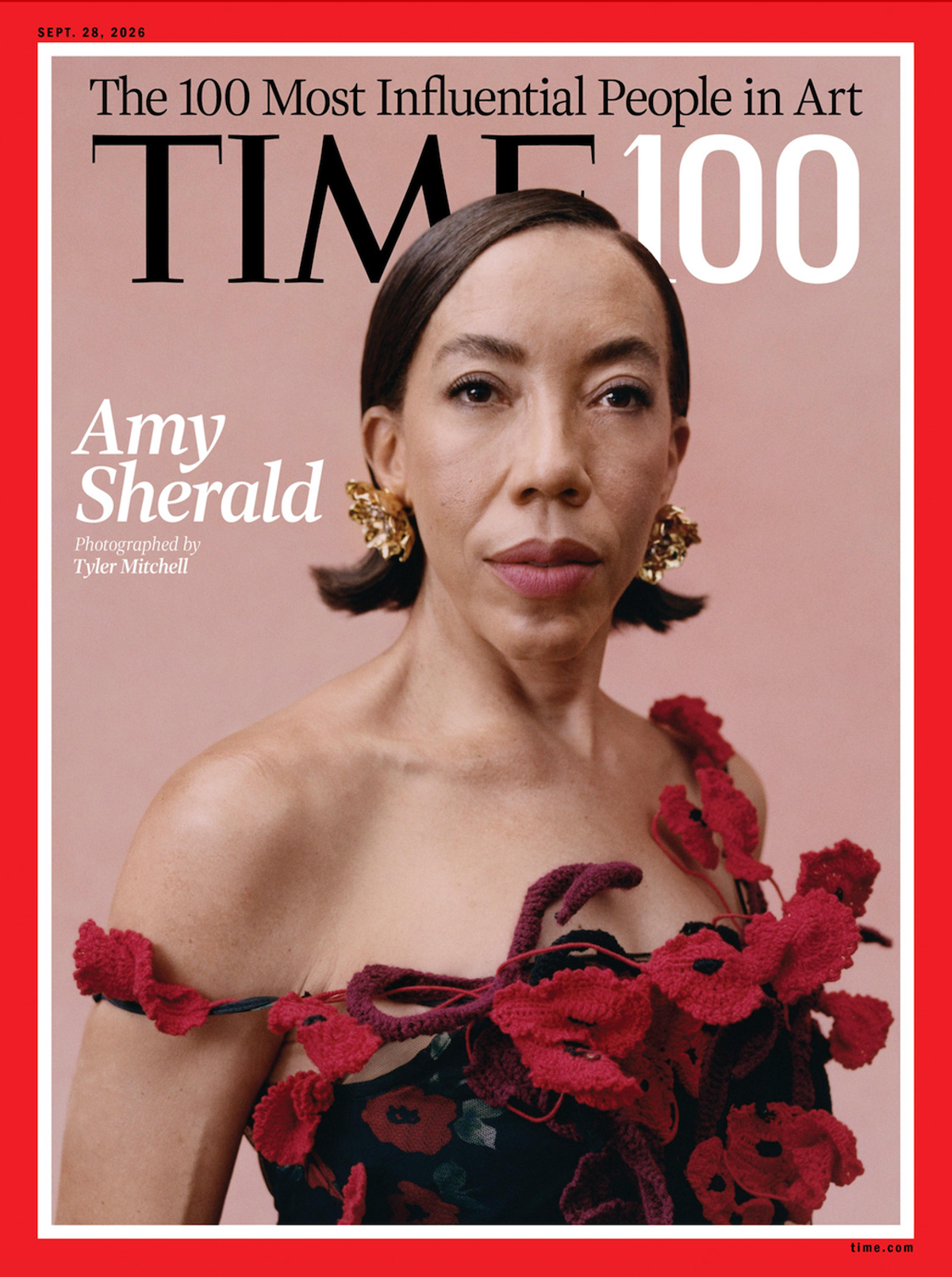 La une du Time 100 Art. Time Magazine