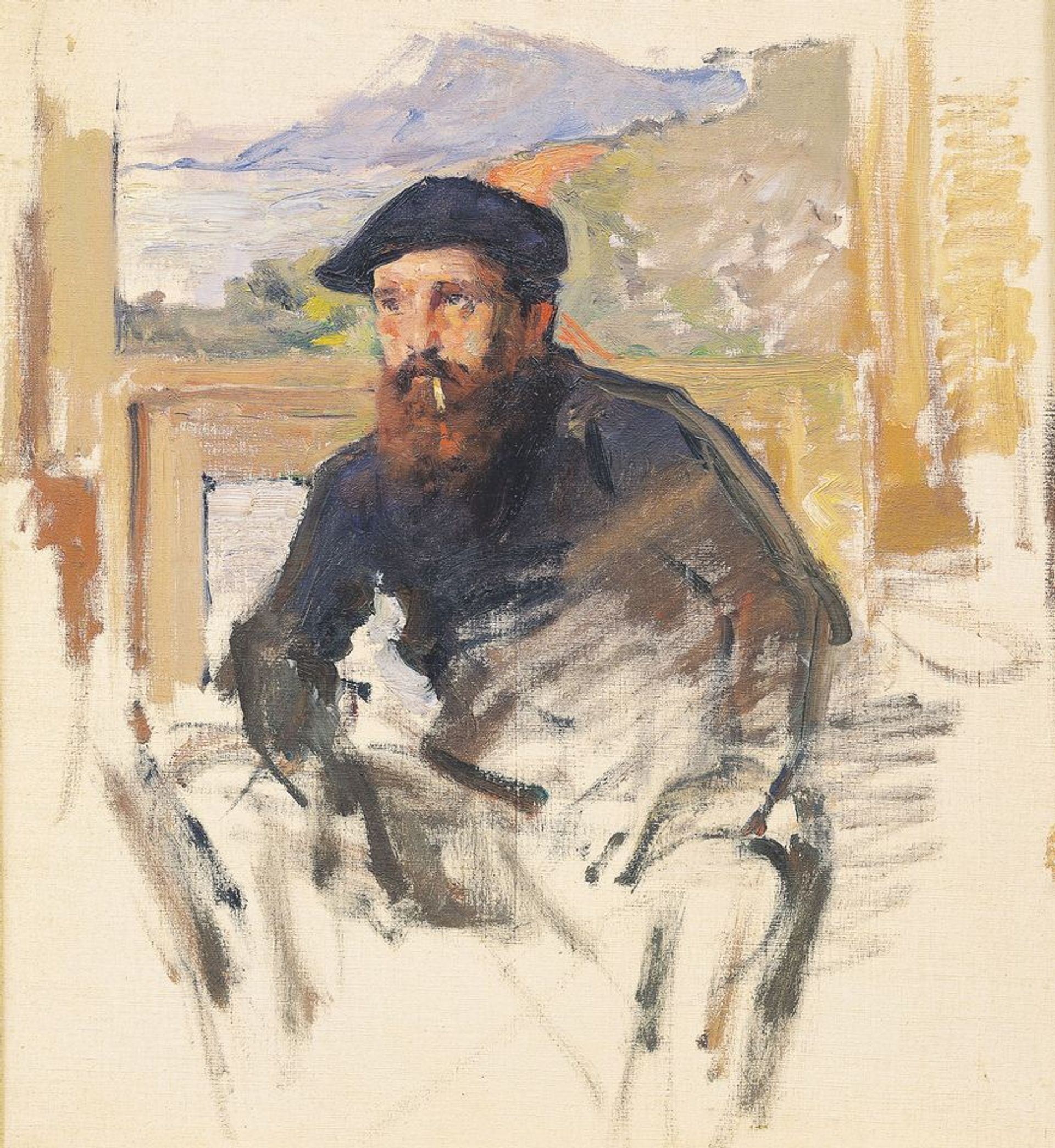 Ce portrait de Claude Monet conservé au musée  Marmottan Monet, à Paris, est désormais attribué  à l’artiste suisse Charles Giron. © The Bridgeman Art Library