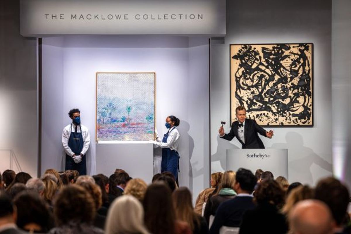 Vingt lots ont dépassé 10 millions de dollars lors de la vente de la collection Macklowe chez Sotheby’s le 15 novembre. Courtesy Sotheby's