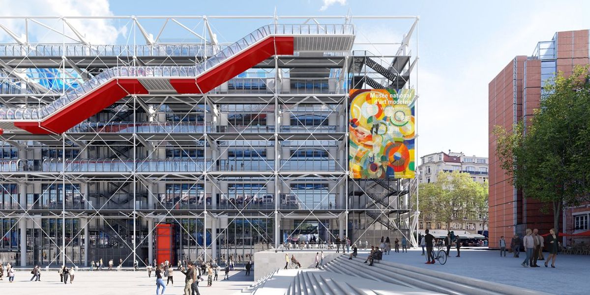 Le projet de rénovation du Centre Pompidou à l'horizon 2030. Centre Pompidou