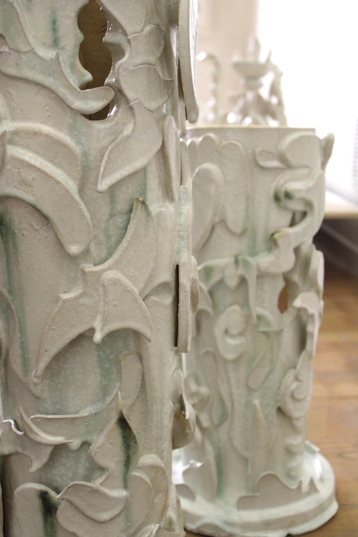 Raphaël Emine, Tree (arbre), 2022, grès émaillé.
© Raphaël Emine. Courtesy de la Collection Frac Sud – Cité de l’art contemporain