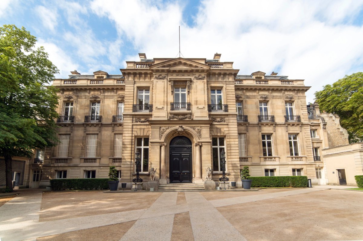Façade de l'Hôtel Salomon de Rothschild, à Paris. © Fondation des Artistes