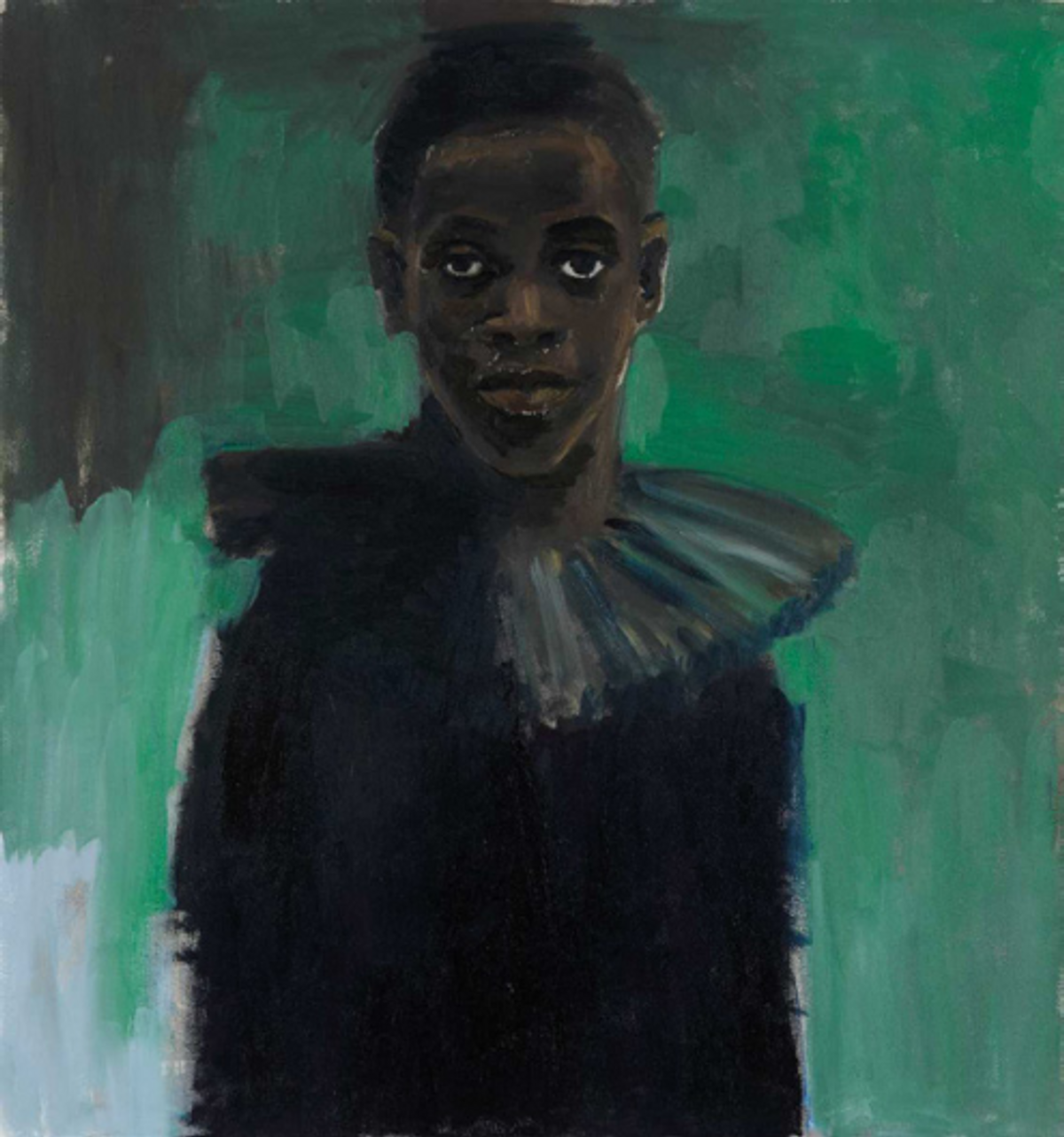 Lynette Yiadom-Boakye, A Passion Like No Other, 2012 , collection Lonti Ebers. © Lynette Yiadom-Boakye