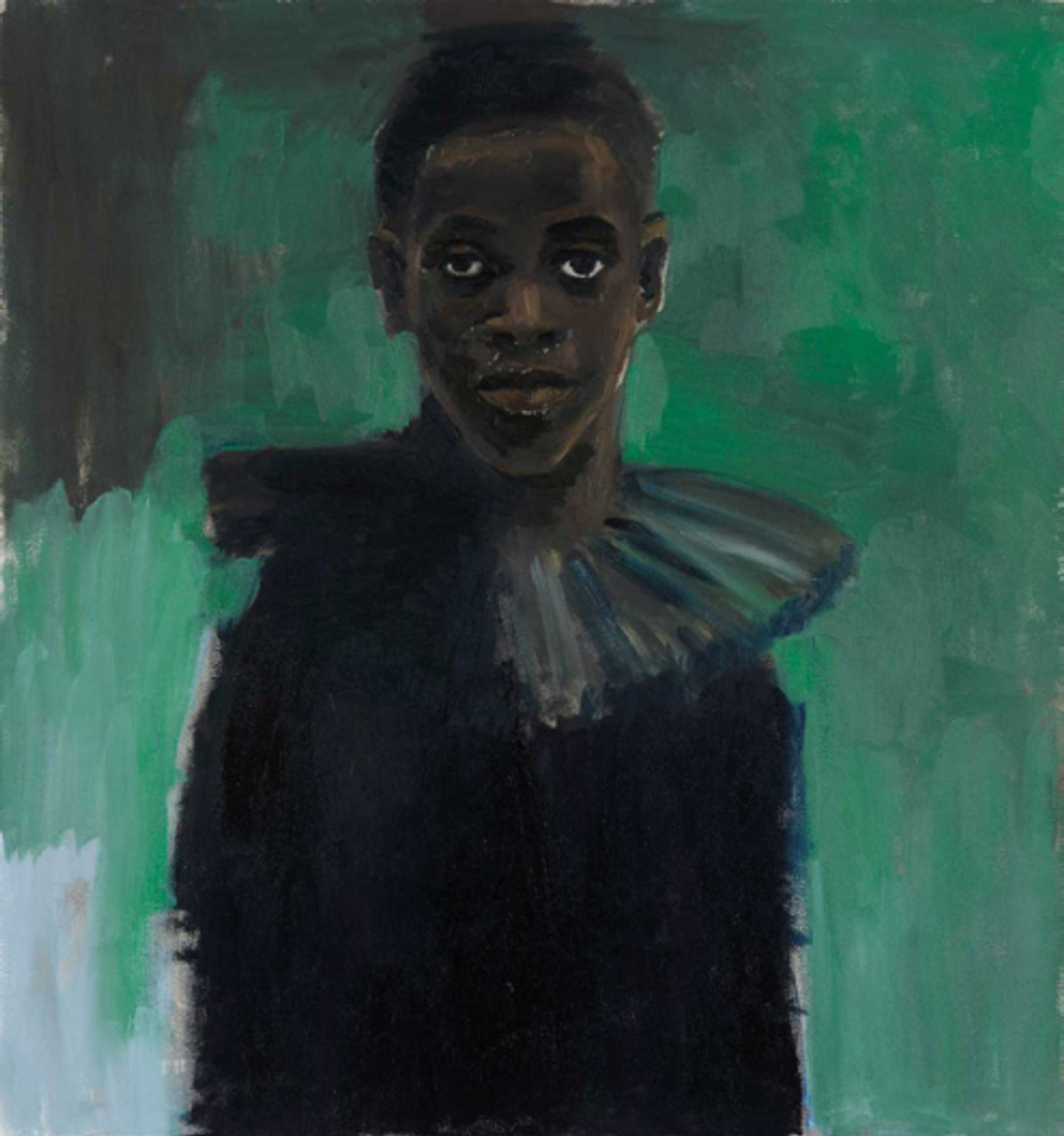 Lynette Yiadom-Boakye, A Passion Like No Other, 2012 , collection Lonti Ebers. © Lynette Yiadom-Boakye