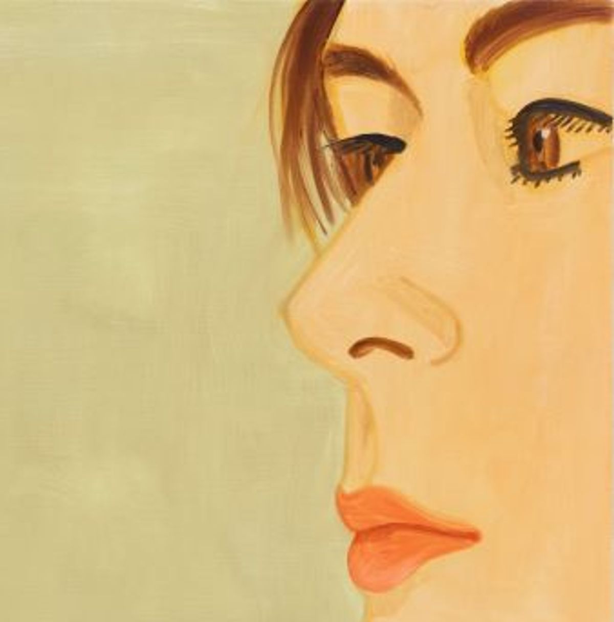 Alex Katz, Zen, 2020, huile sur lin.
© Alex Katz. Courtesy de la galerie Thaddaeus Ropac, Londres, Paris, Salzbourg et Séoul