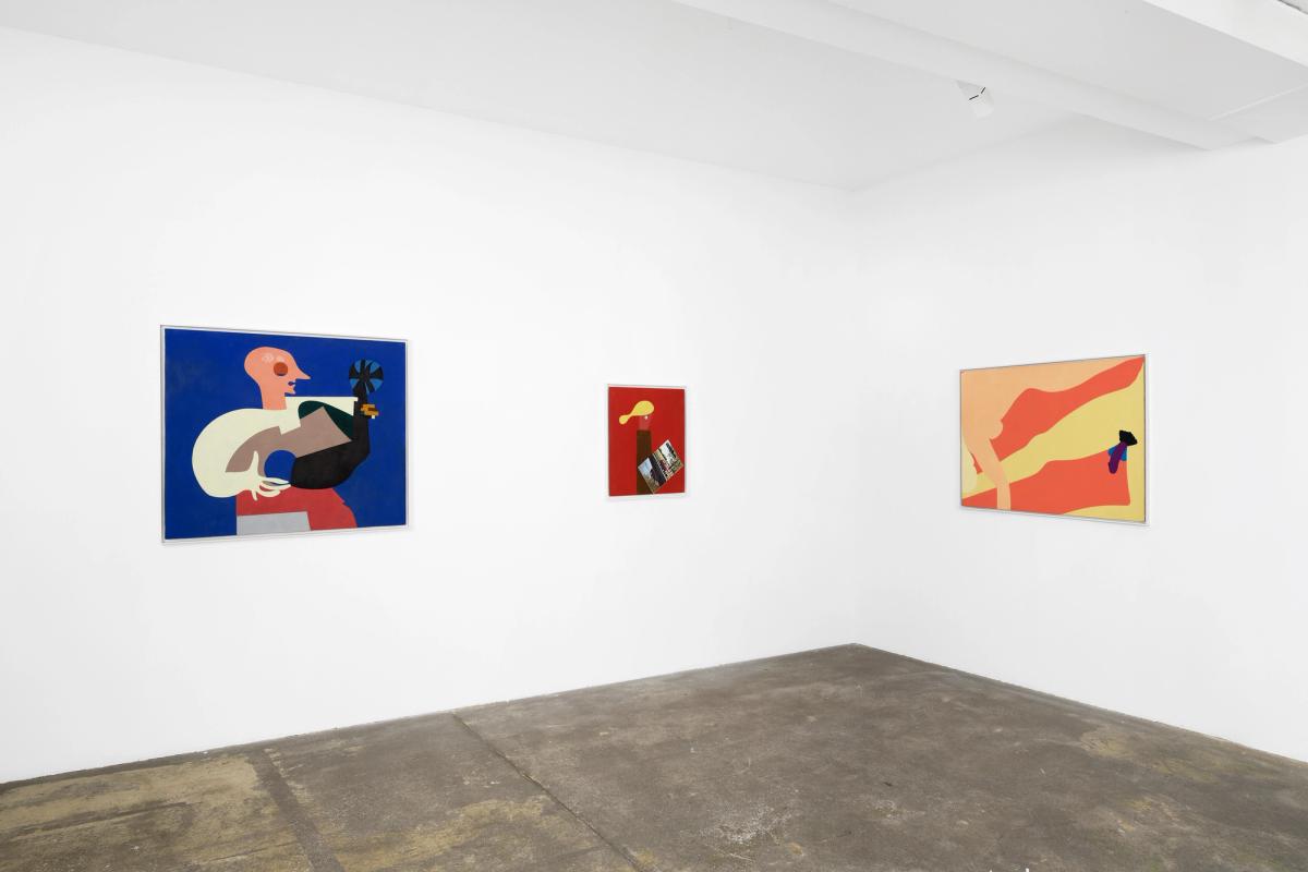 Vue de l’exposition « Emmanuel Proweller : Un souvenir de soleil » à la Galerie Georges-Philippe et Nathalie Vallois. Courtesy Galerie Georges-Philippe et Nathalie Vallois. Photo : Aurélien Mole