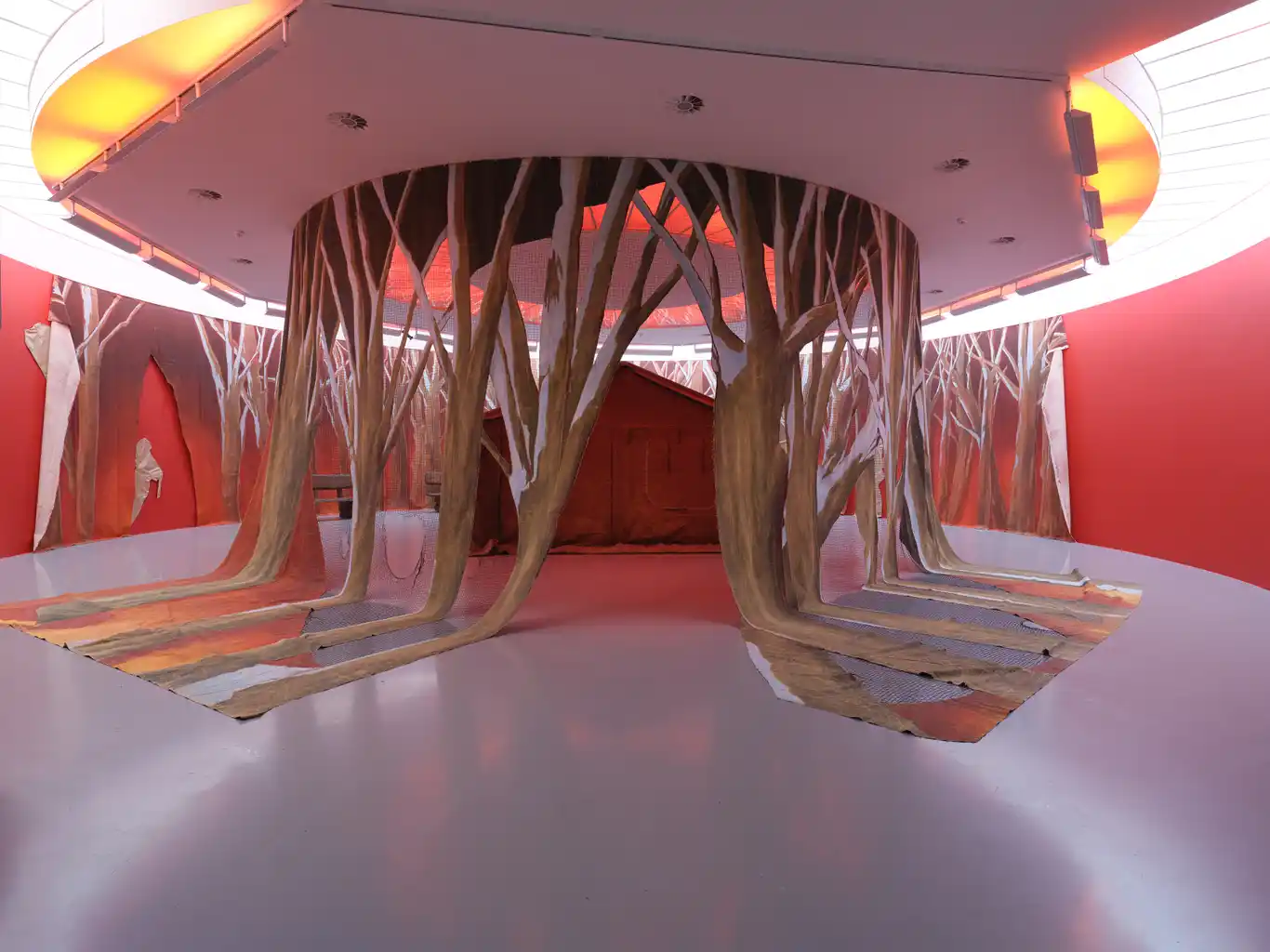 Pauline Curnier Jardin, The Associations of Pauline Curnier Jardin, vue de l'installation, M HKA, Anvers, 2025-2026. Courtesy and copyright of the artist and M HKA