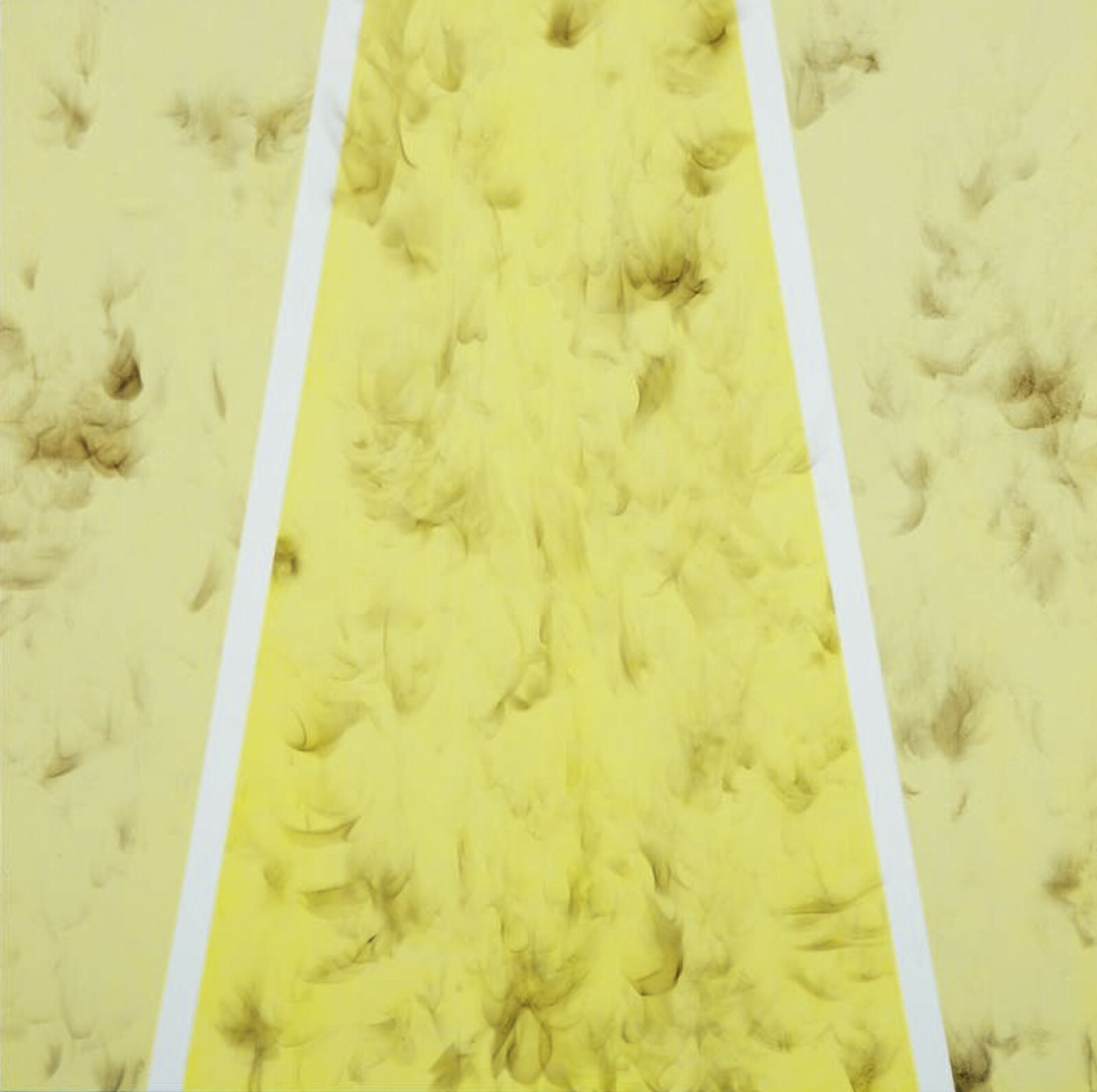 Noël Dolla, Sur la route de Bassora, technique mixte sur toile, signée, datée 2016, titrée au dos. Courtesy Art-Valorem.