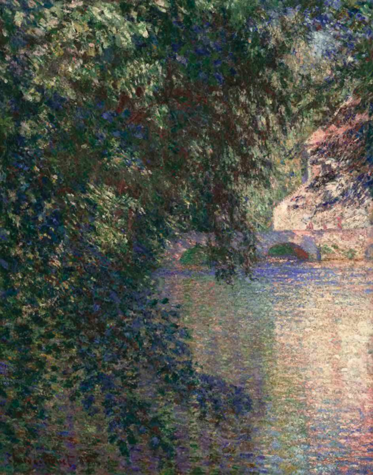 Claude Monet, Moulin de Limetz, 1888, huile sur toile, est. 18-25 millions de dollars (15,4-21,4 millions d’euros). © Christie’s, The Nelson-Atkins Museum of Art et les héritiers d’Ethel B. Atha