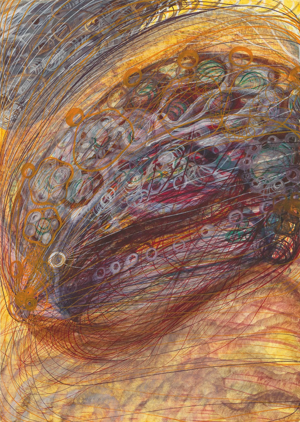 Georgiana Houghton, Album of Spirit Art, 1866-1884. ©Courtesy of The College of Psychic Studies, London