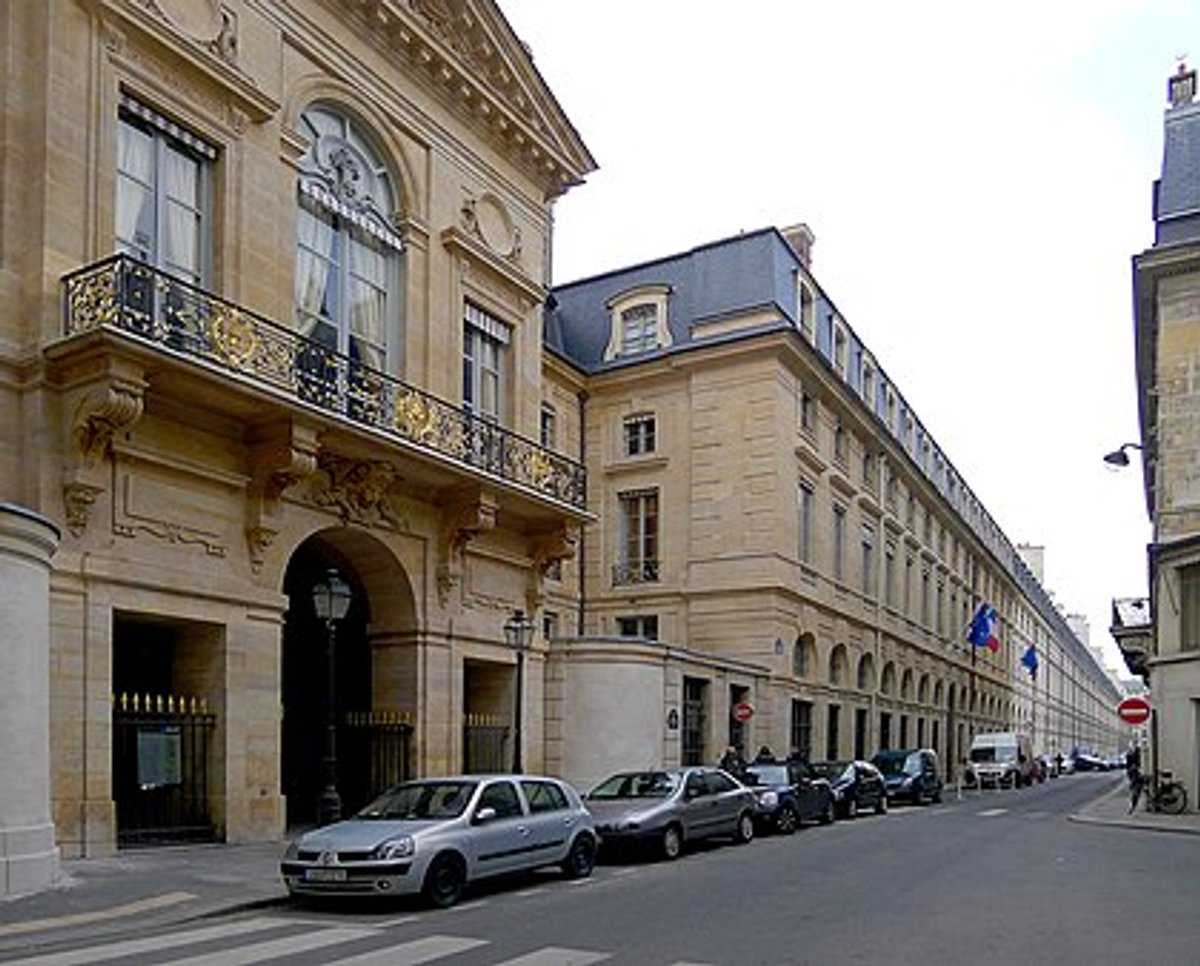 Le ministère de la Culture, rue de Valois. Photo : Wikipédia