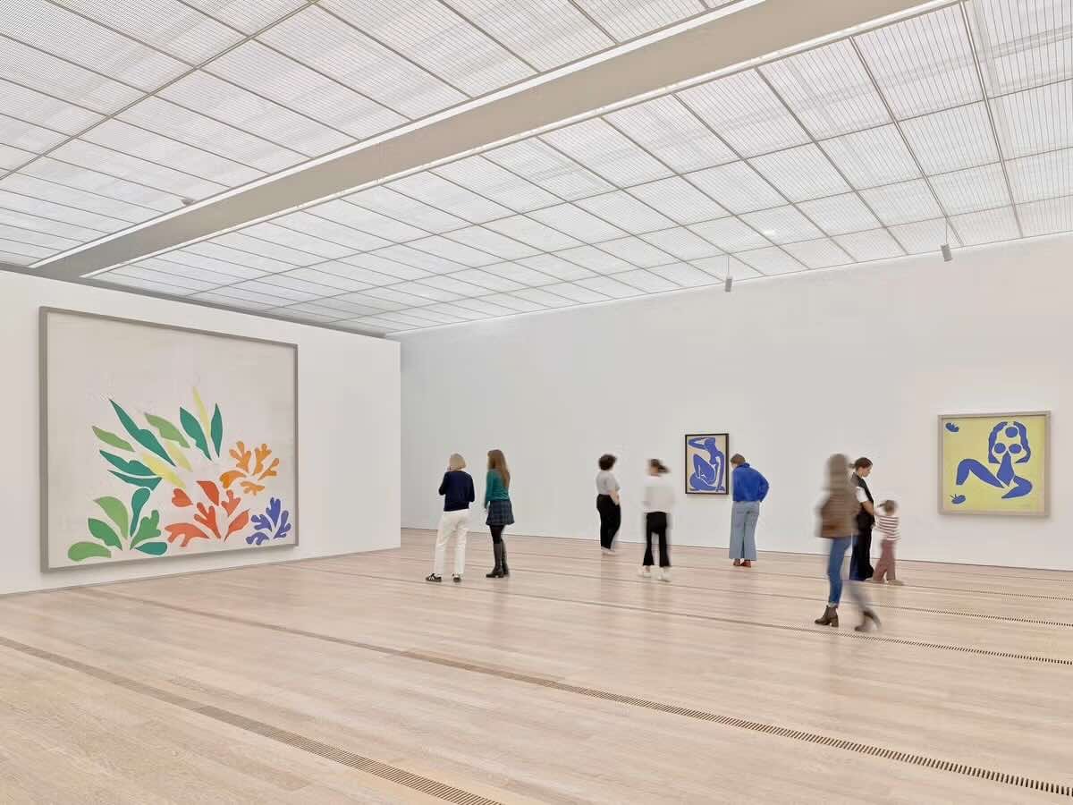 Vue de l'exposition « Matisse – Invitation au voyage » à la Fondation Beyeler. D.R.
