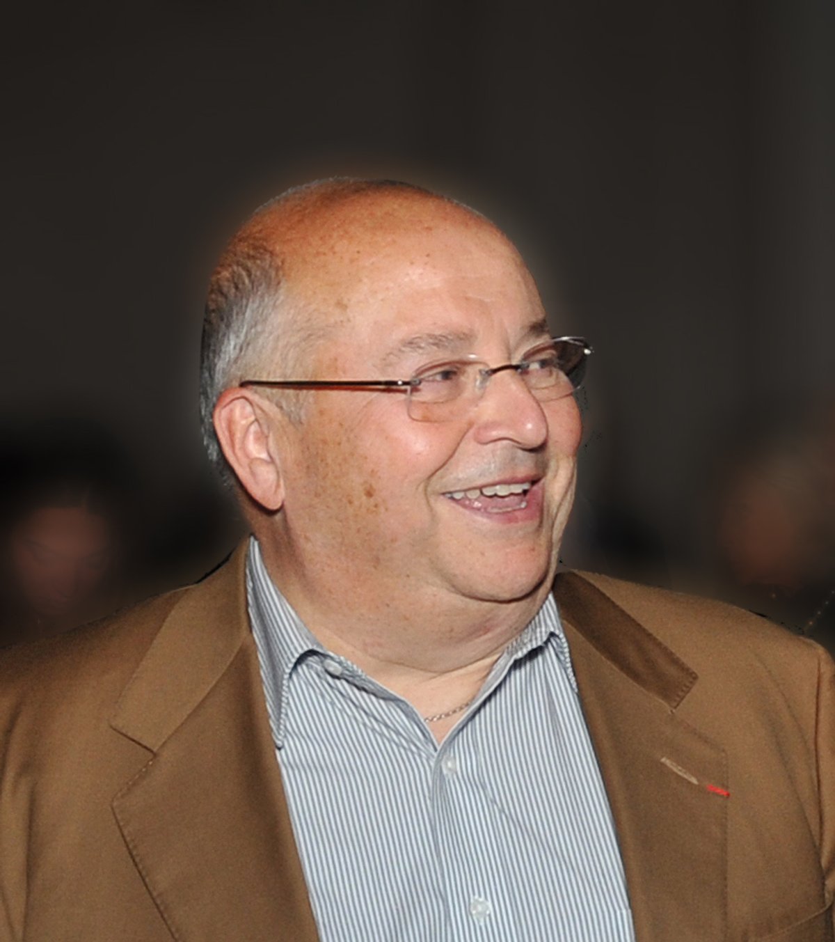 Daniel Abadie lors du vernissage de l'exposition « Jean Dubuffet, Coucou Bazar » au Musée des Arts décoratifs, à Paris, le 23 octobre 2013. Photo : Fondation Dubuffet