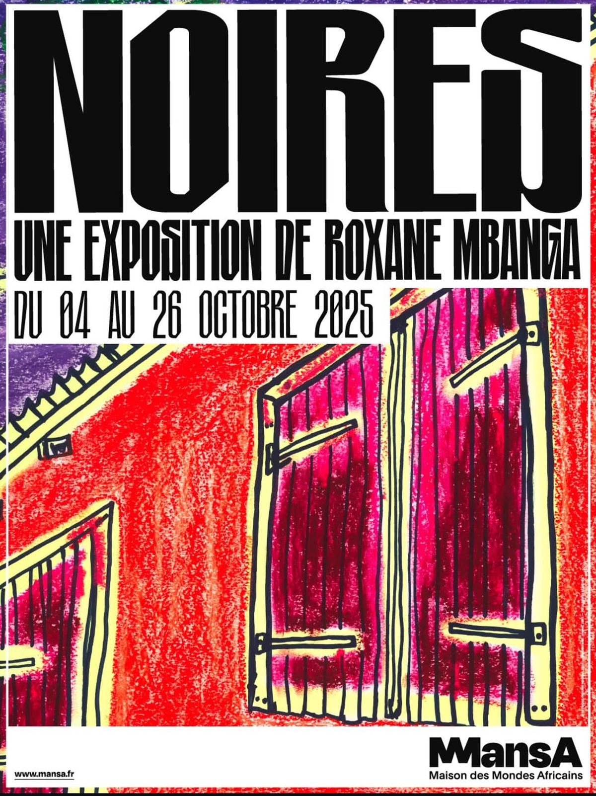 Affiche de l'exposition inaugurale de MansA. D.R.