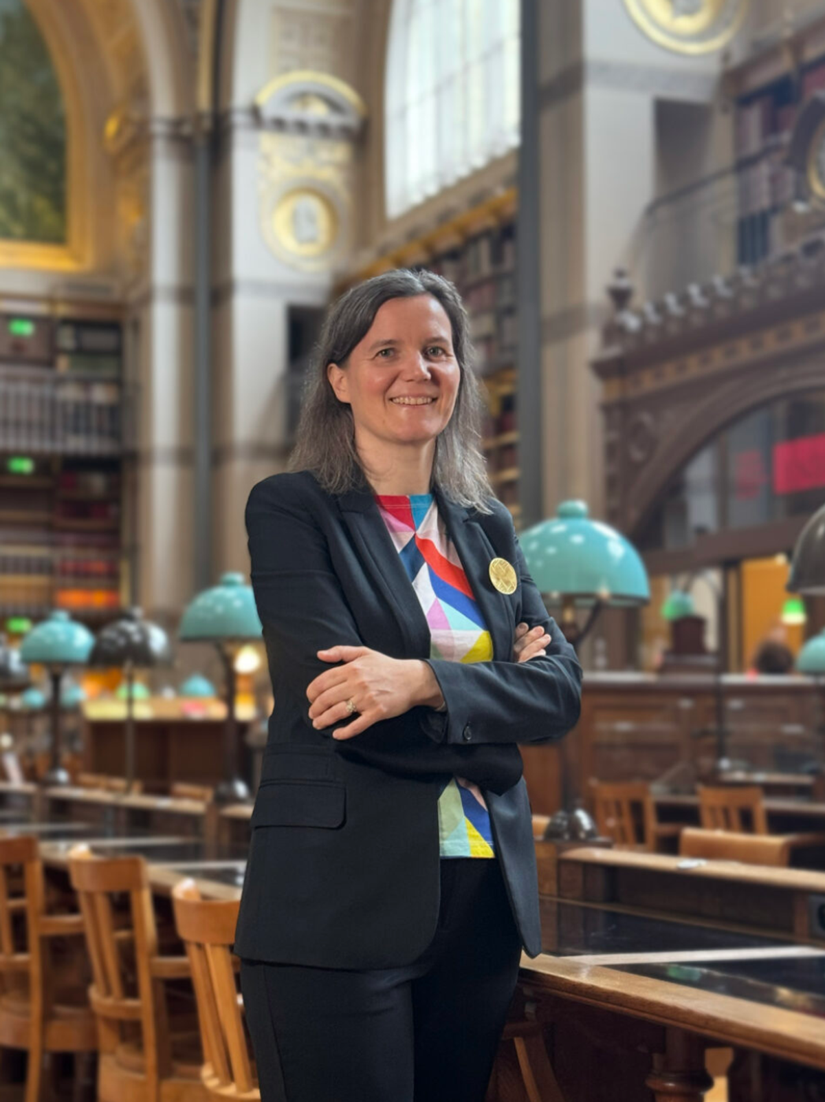 Anne-Solène Rolland, Paris, 2025.

© INHA, photo Athénaïs Castanet