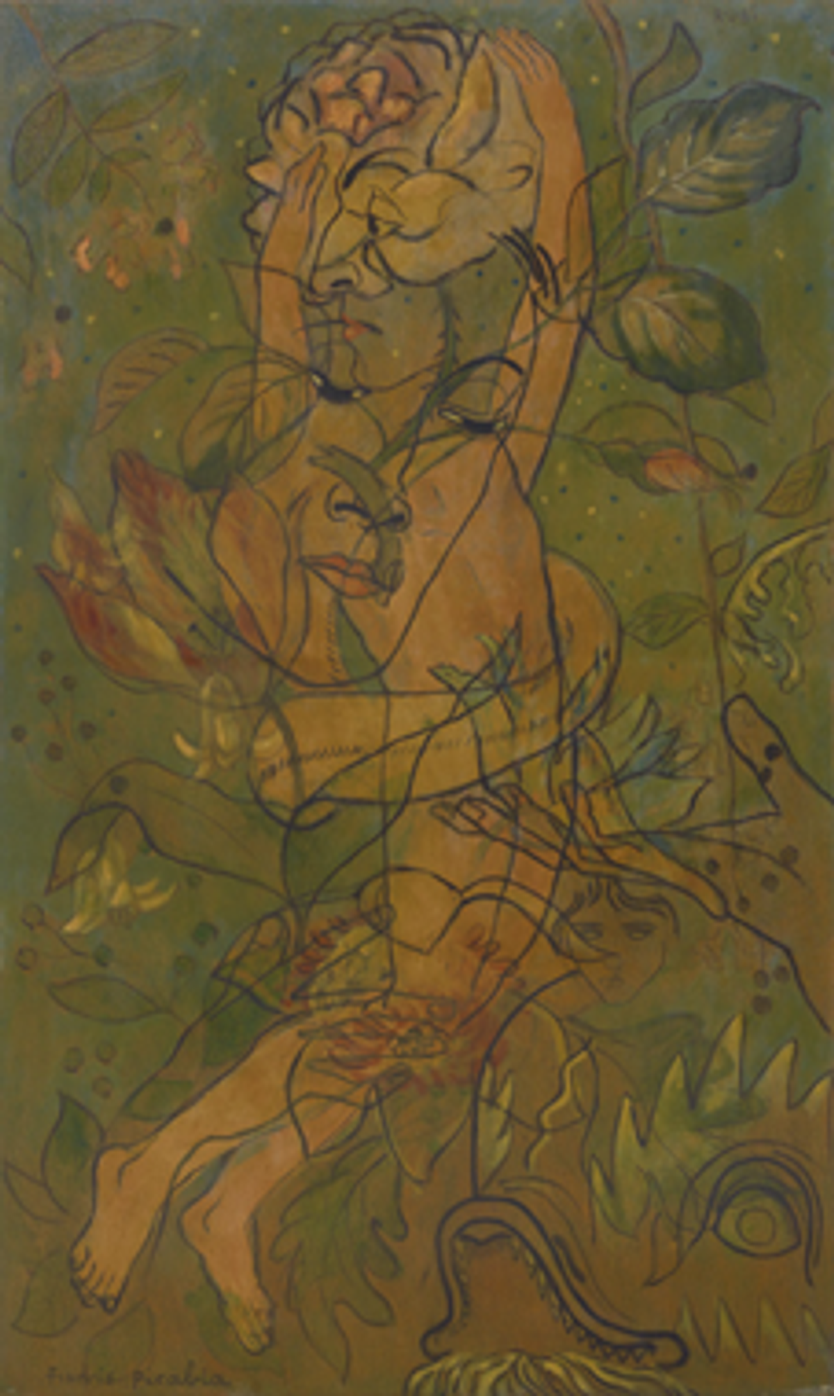 Francis Picabia, Rubi, 1929, huile sur panneau. Est. 1,2-1,8 million d’euros. © Christie’s. Photo Guillaume Onimus