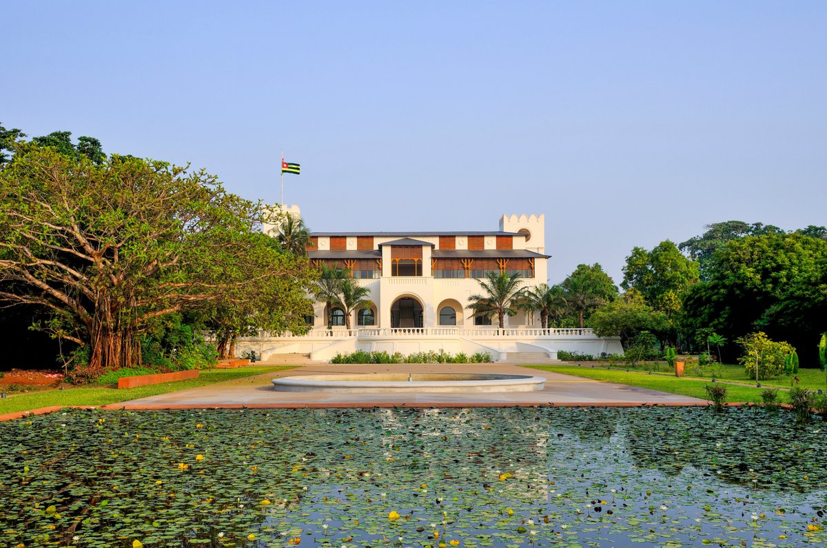 Le Palais de Lomé, au Togo. Courtesy Palais de Lomé