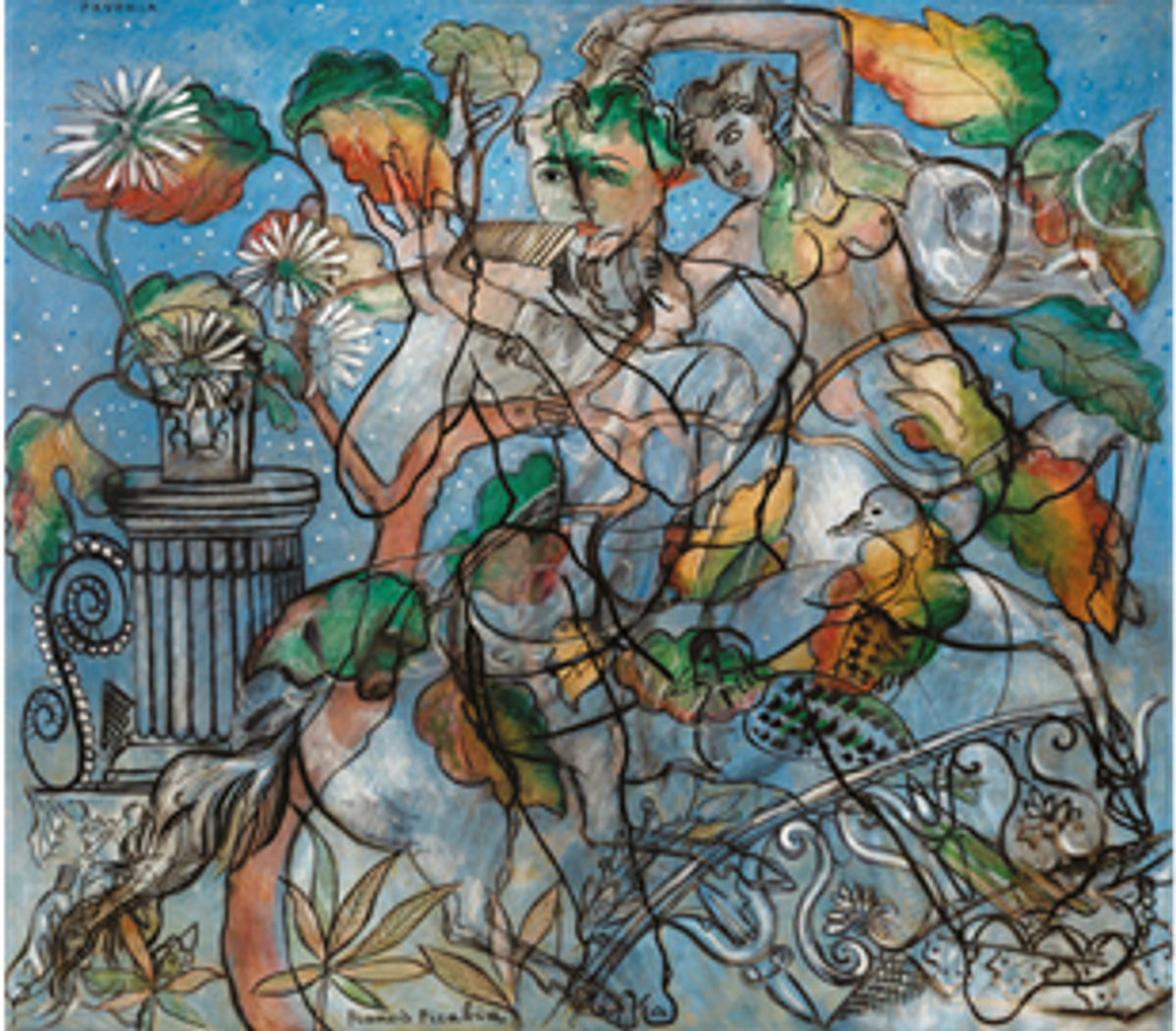 Francis Picabia, Pavonia, 1929, huile sur toile. © Sotheby’s