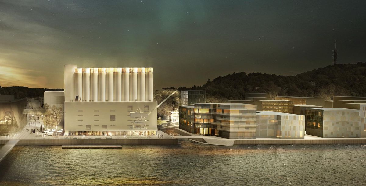 Kunstsilo, à Kristiansand en Norvège.
© Mestres Waage architectes et Mendoza Partida BAX/Kunstsilo