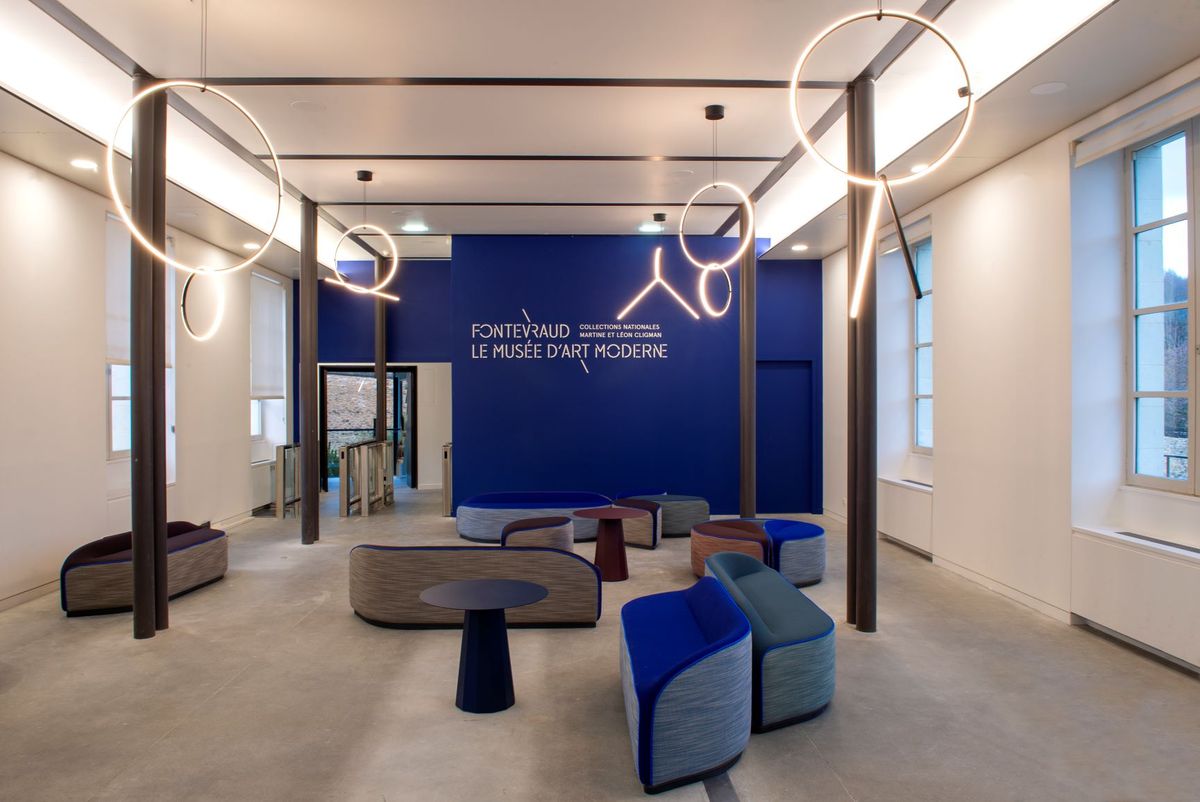 Mobilier de Constance Guisset pour le musée d’art moderne de Fontevraud. © Marc Domage