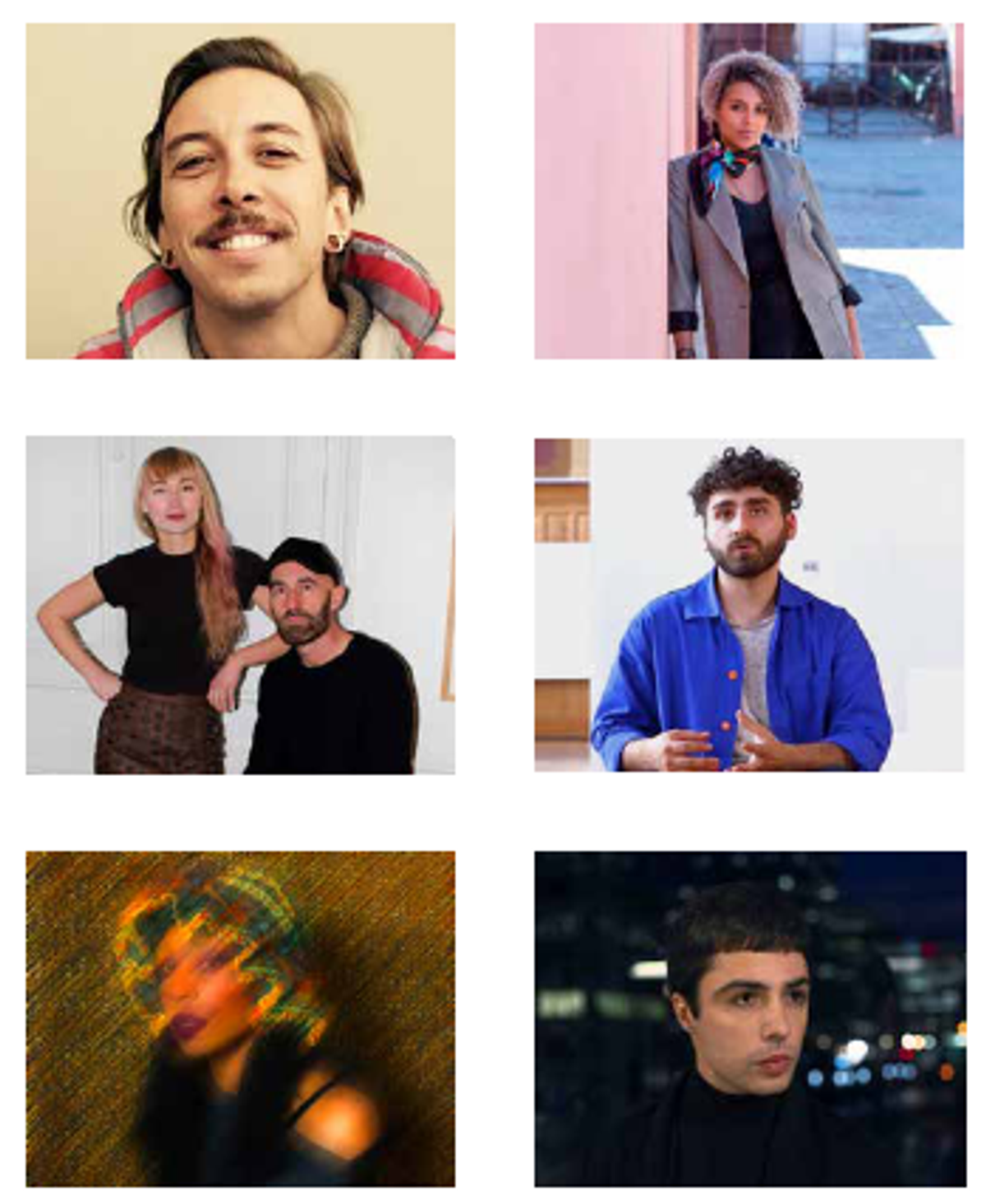 Les lauréats de l’édition 2021 d’« À l’œuvre ! ». Courtesy Lafayette Anticipations, Paris, D.R.