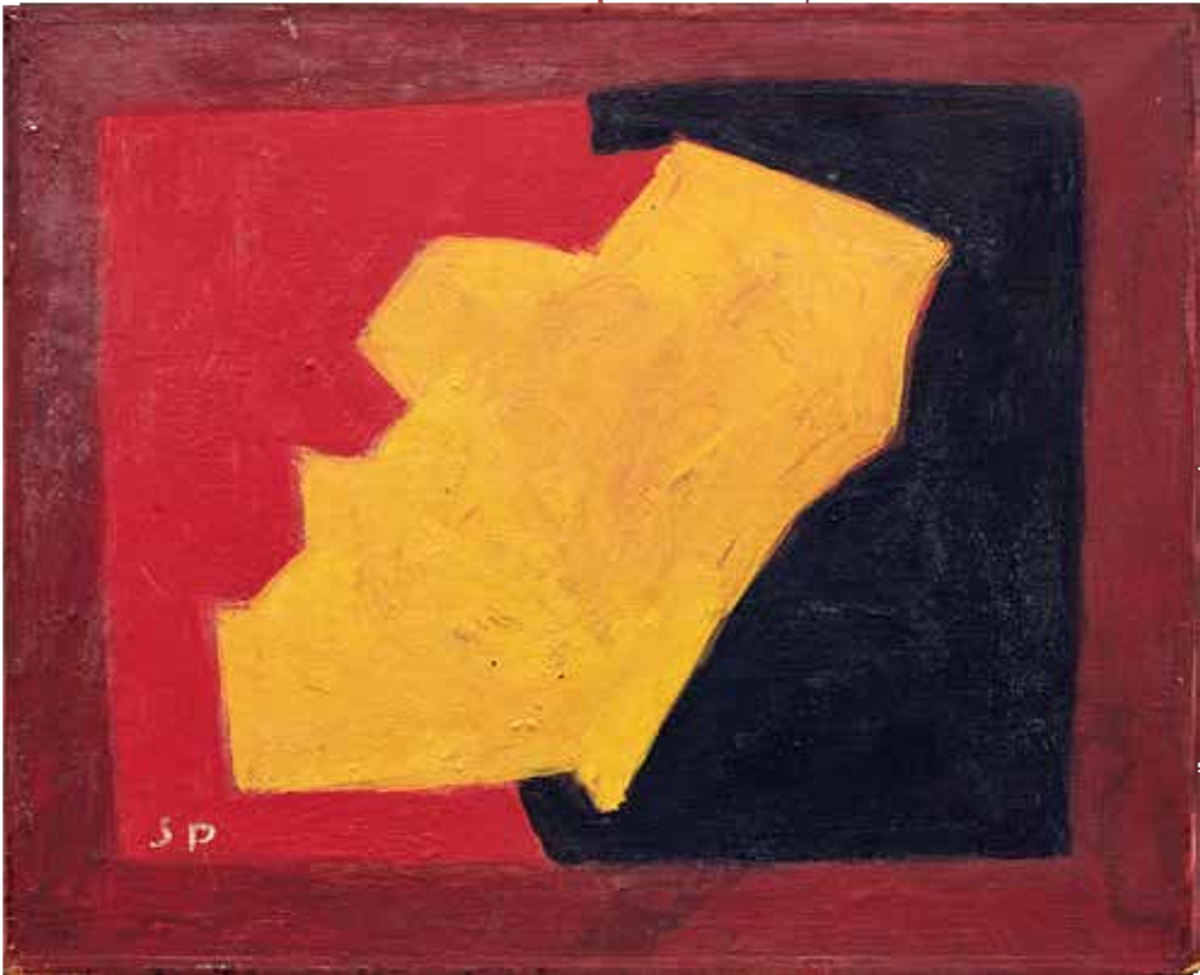 Serge Poliakoff, Composition murale, 1965. Courtesy Galerie Zlotowski, Paris