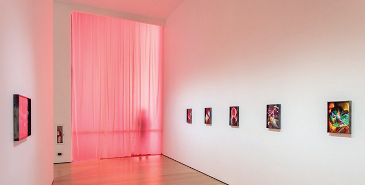 Vue de l’accrochage des œuvres de Diane Severin Nguyen. Photo : Joshua White / JWPictures.com