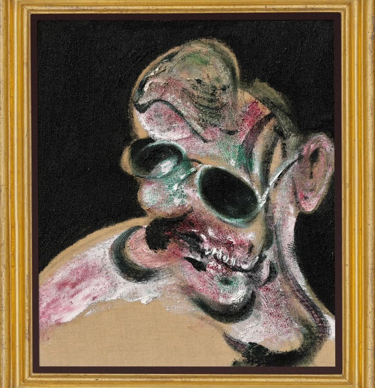 Francis Bacon, Portrait of a Man with Glasses III. Courtesy de Christie's