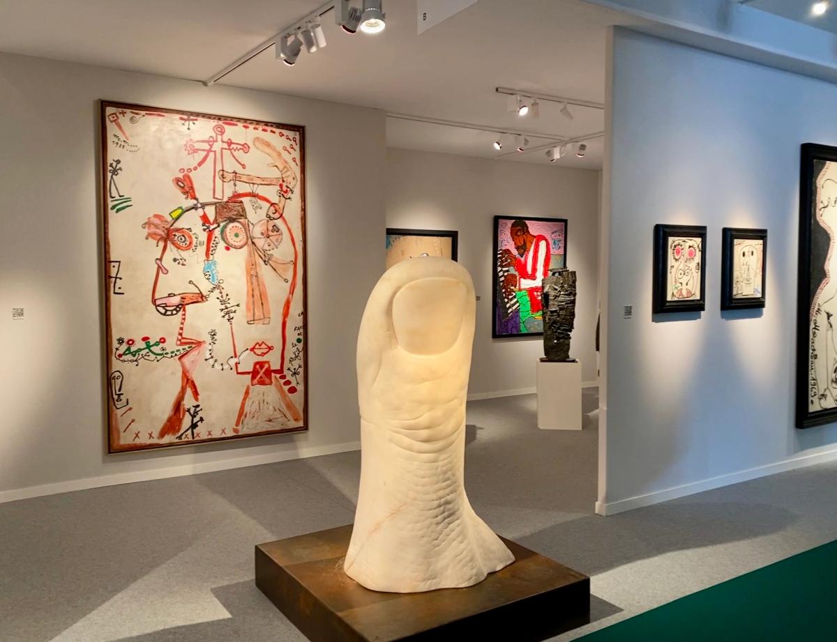 Pouce de César montré par la galerie David Pluskwa. Photo: D.R.