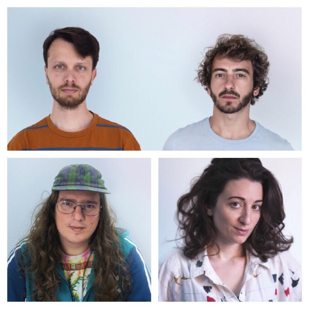 Henri Frachon et Antoine Lecharny, Charlie Aubry et Marie-Sarah Adenis. Courtesy Audi Talents 