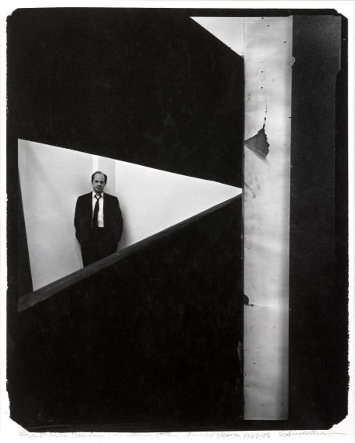 Pierre Boulez par Arnold Newman. Courtesy Artcurial