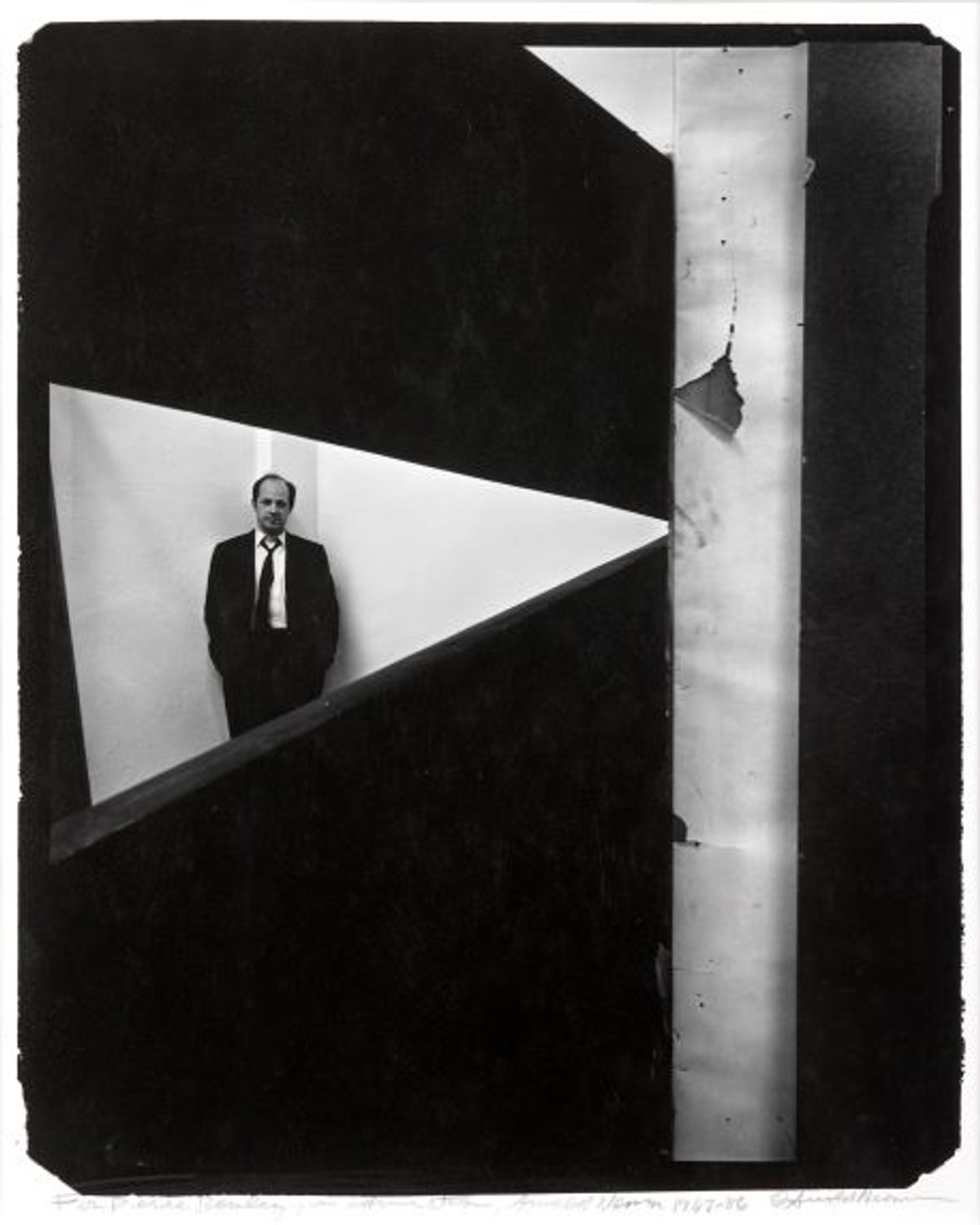 Pierre Boulez par Arnold Newman. Courtesy Artcurial
