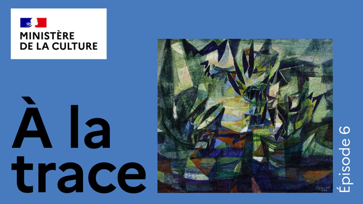 Podcast « À la trace. Histoire d’œuvres spoliées pendant la période nazie ». © ministère de la Culture